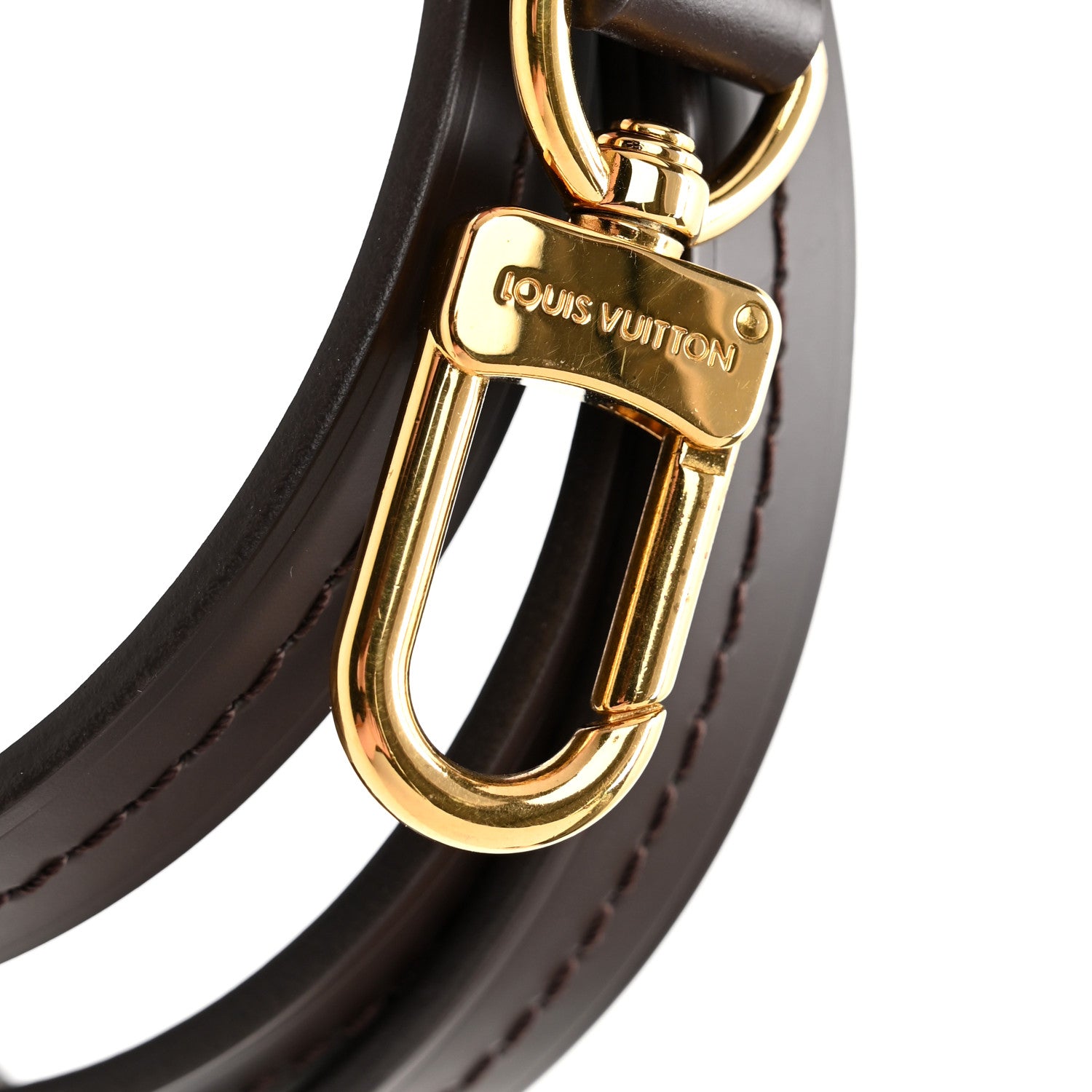 Louis Vuitton Calfskin 12mm Eva Shoulder Strap Brown 4 of 5