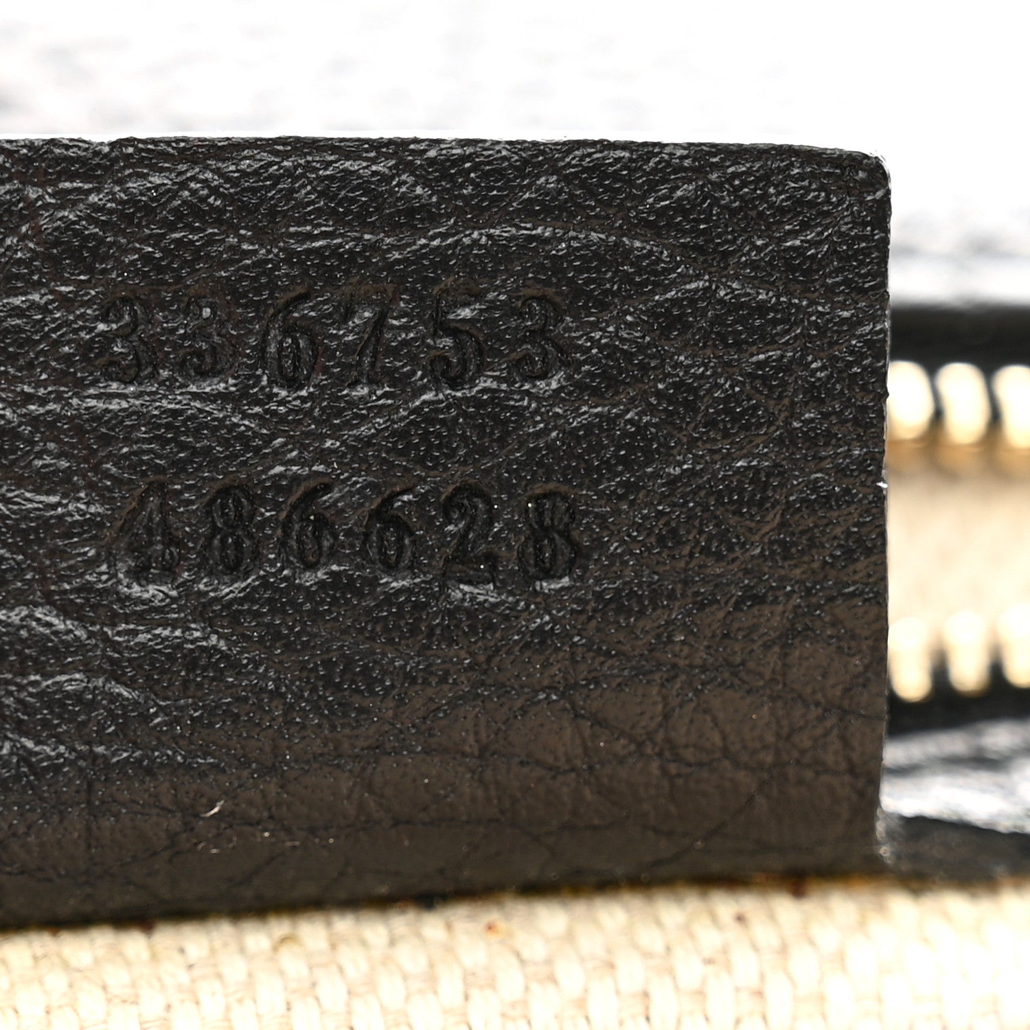 Gucci Pebbled Calfskin Medium Soho Clutch Black 7 of 12