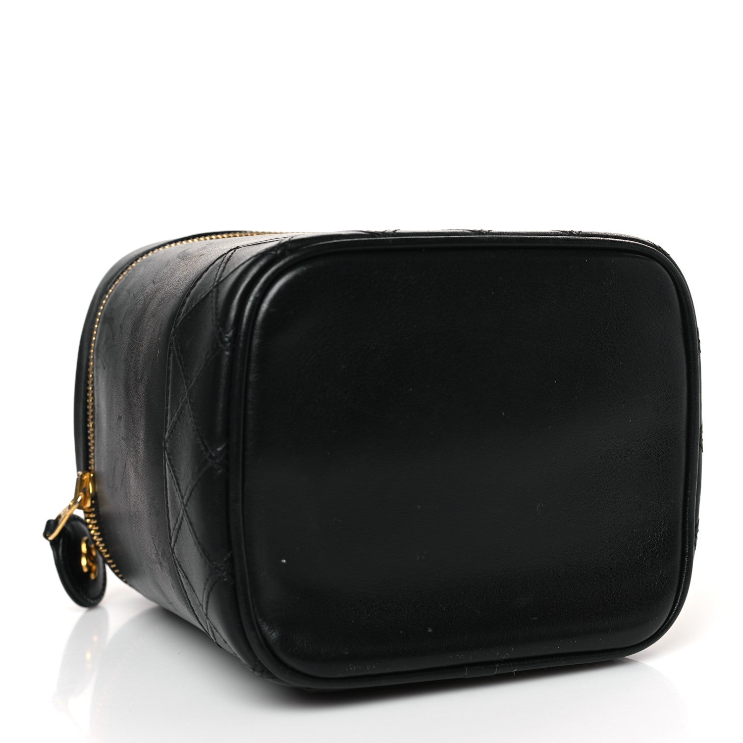 Chanel Lambskin Vanity Cosmetic Bag Black 4 of 11