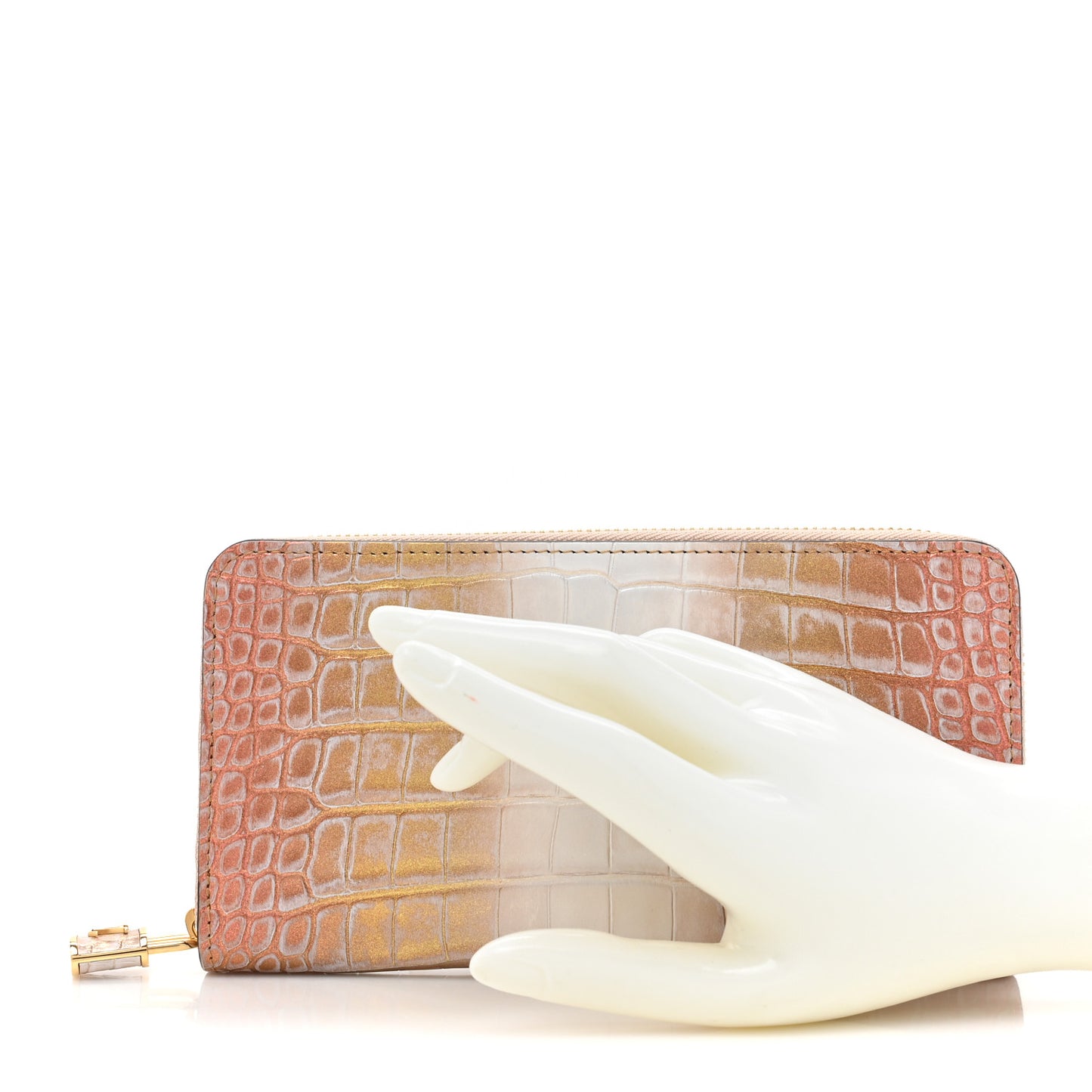 Alligator Zippy Wallet Golden Hour