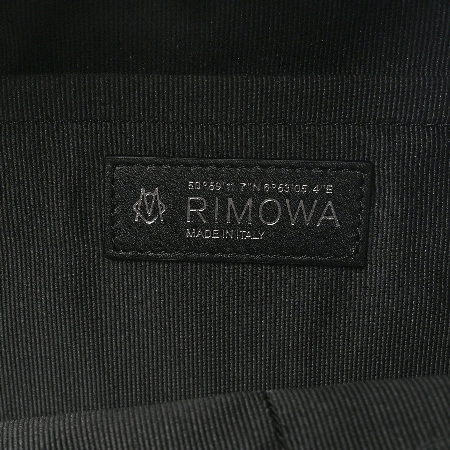 Canvas Calfskin Never Still Medium Backpack Black