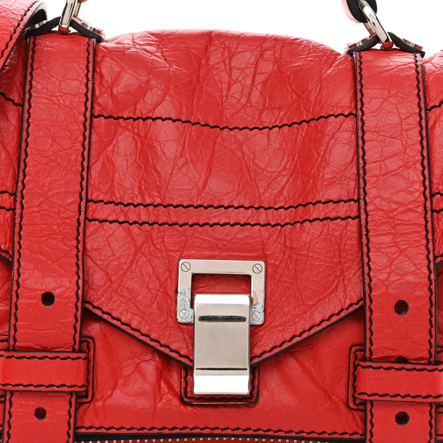 Lambskin Tiny PS1 Satchel Chianti