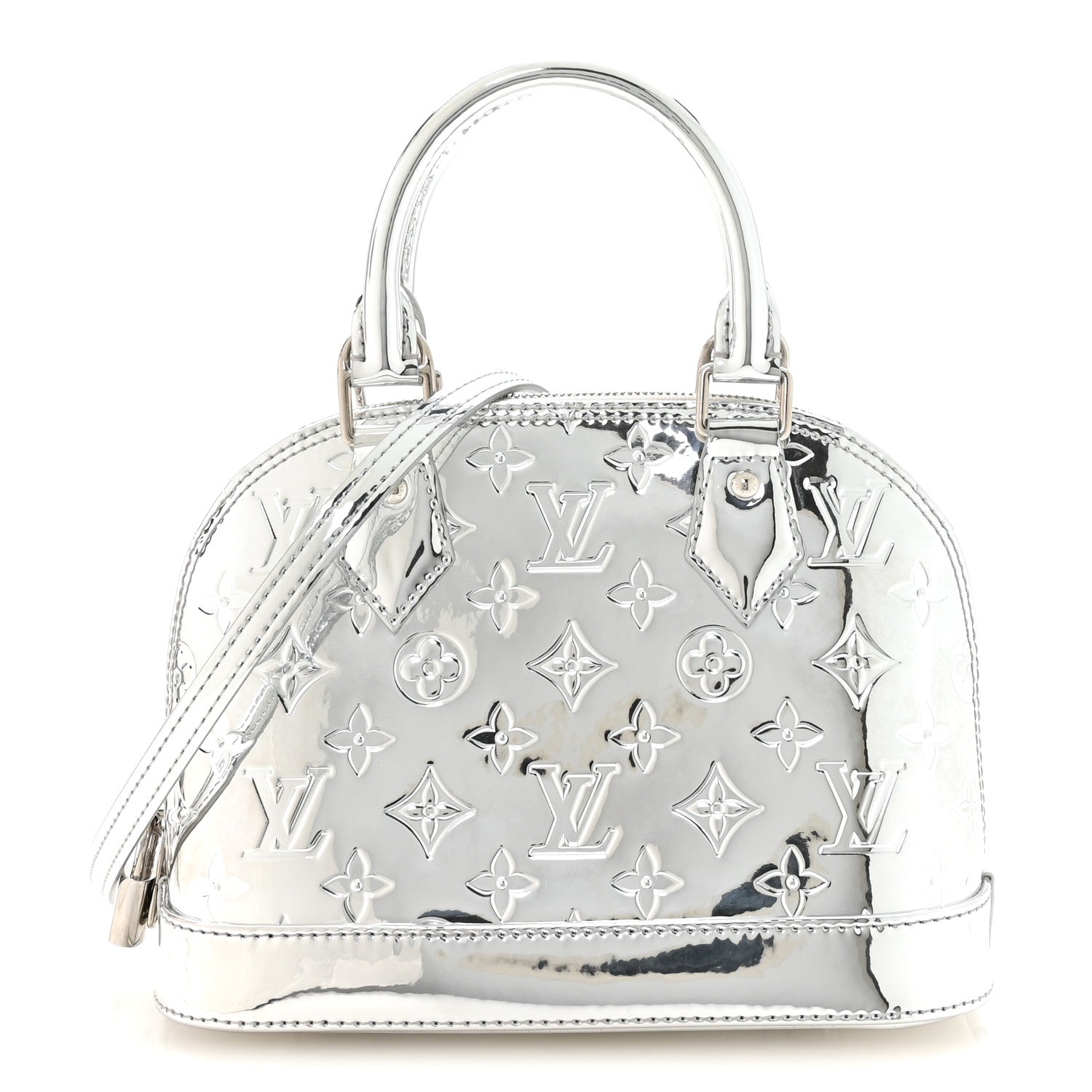 Louis Vuitton Monogram Miroir Alma BB Silver 1873005 – FASHIONPHILE