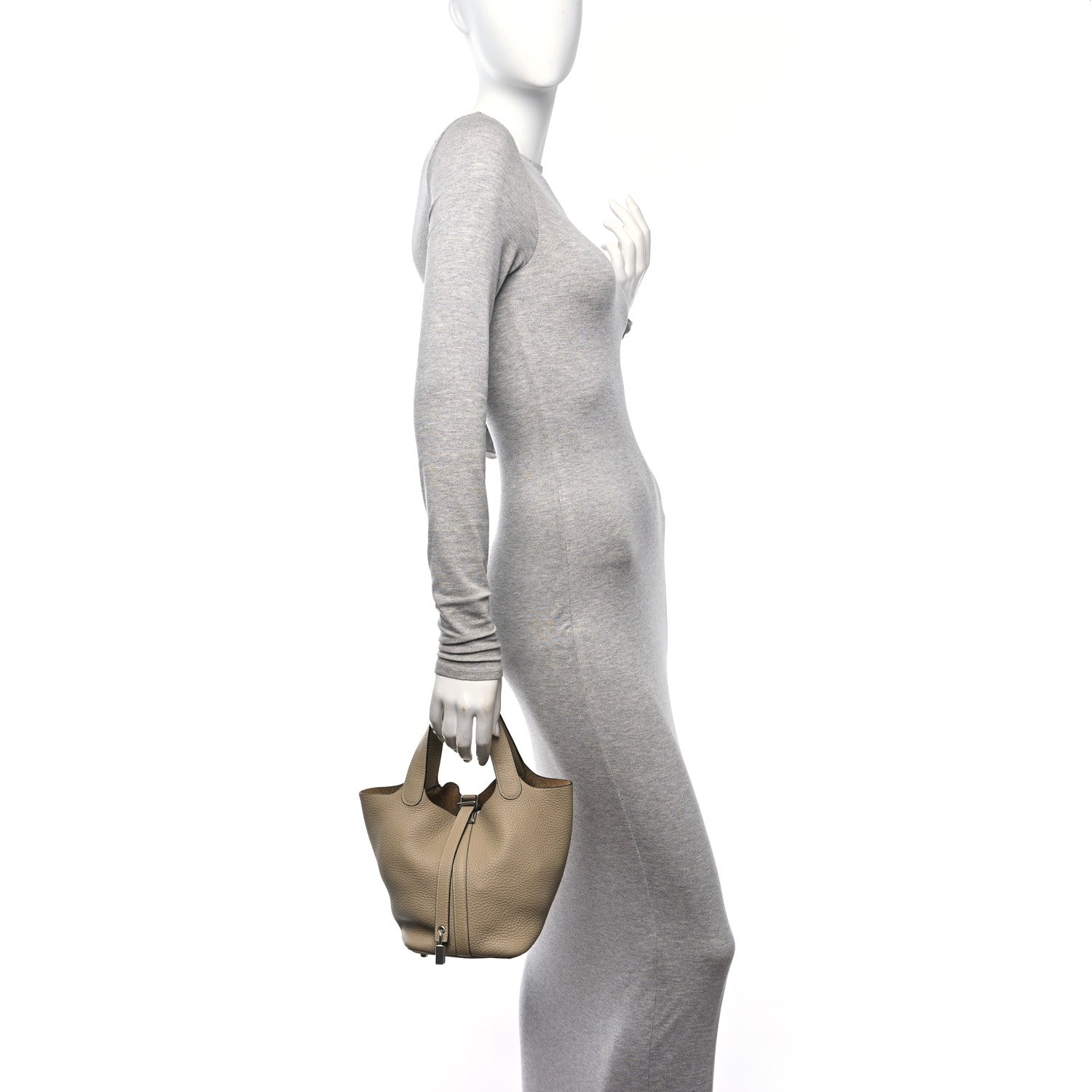Hermes Taurillon Clemence Picotin Lock 18 PM Trench 3 of 10