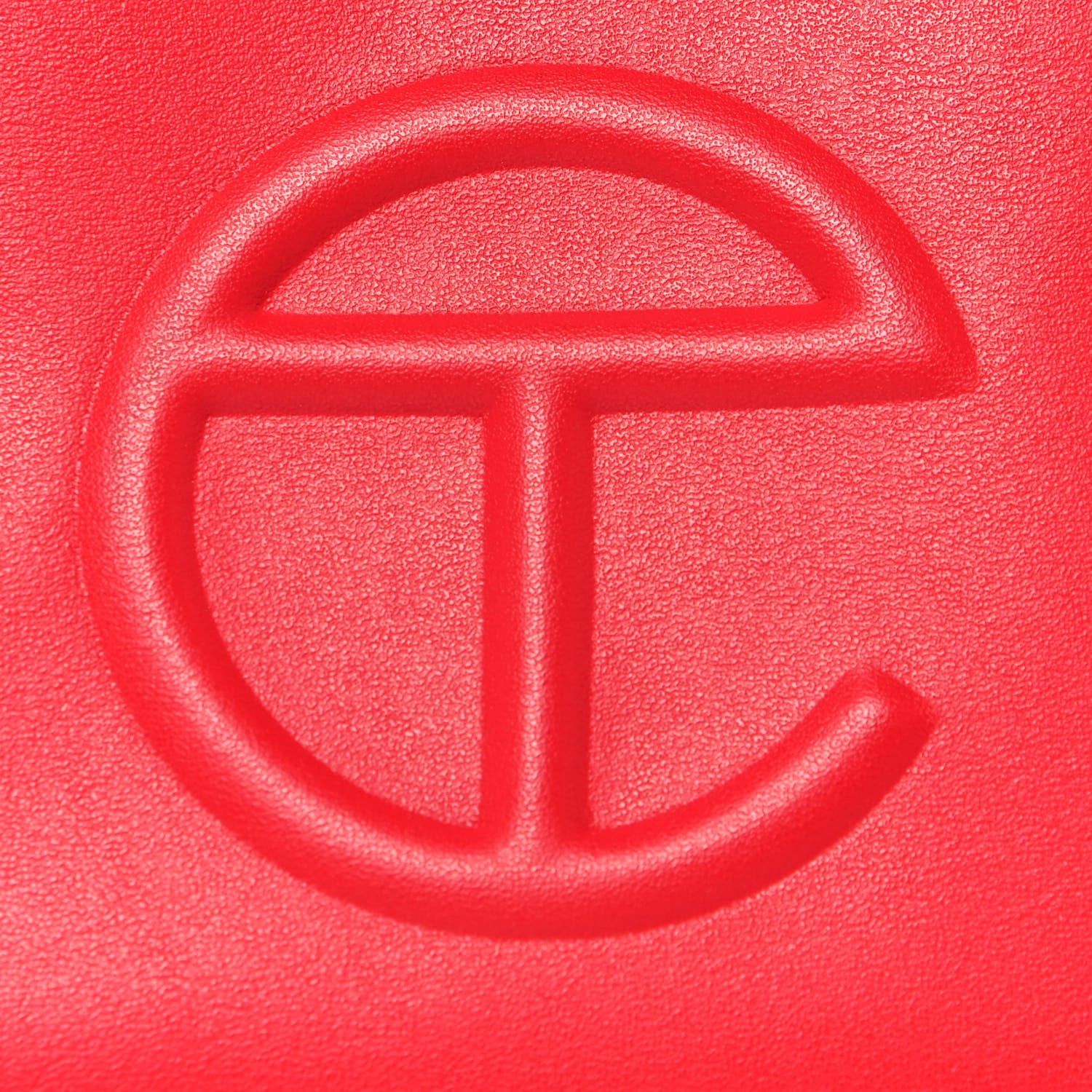 Telfar Vegan Leather Small Shopping Bag Red 7 of 11