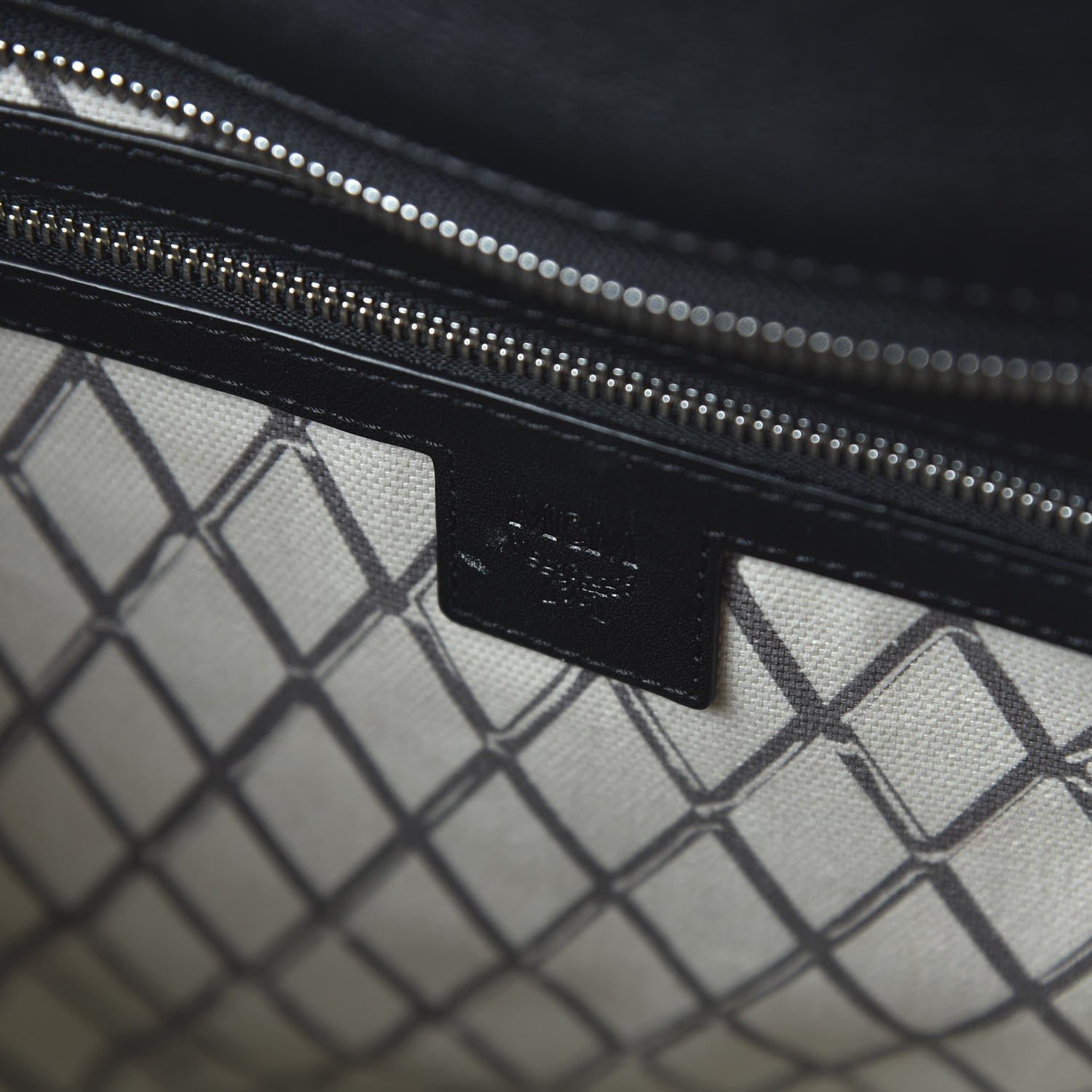 MCM Visetos Toni Shopper Tote Black 8 of 10