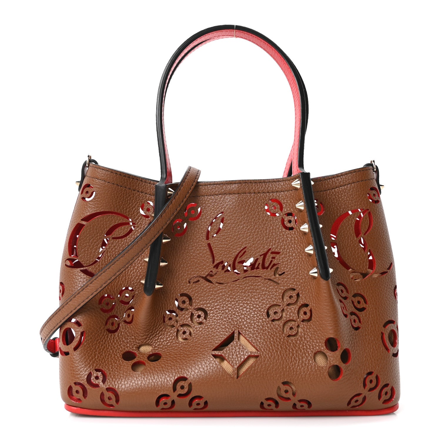 Christian Louboutin Calfskin Loubinthesky Mini Perforated Cabarock