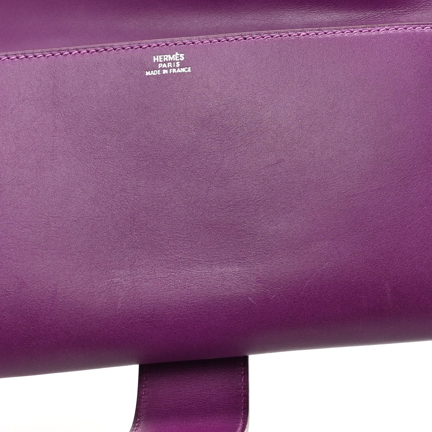 Tadelakt Medor 23 Clutch Violet