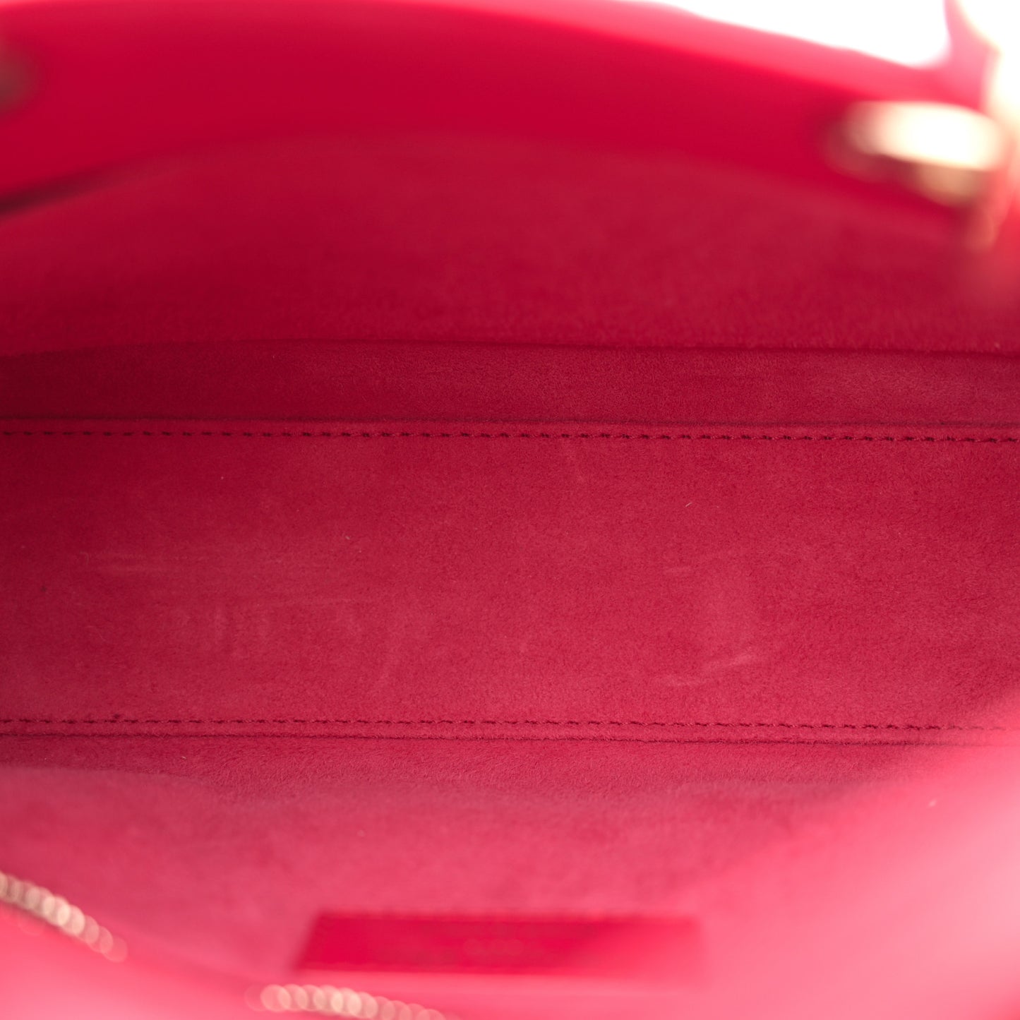 Lambskin Cannage Small My ABCDior Lady Dior Fuchsia