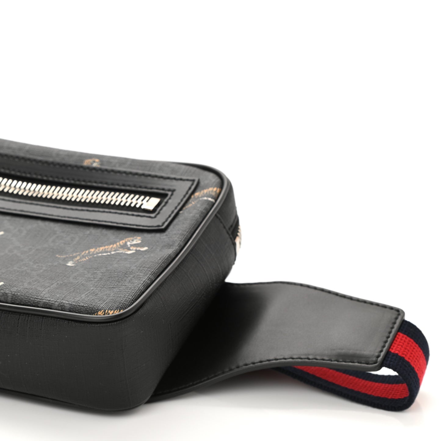 Soft GG Supreme Monogram Tigers Belt Bag Black Multicolor