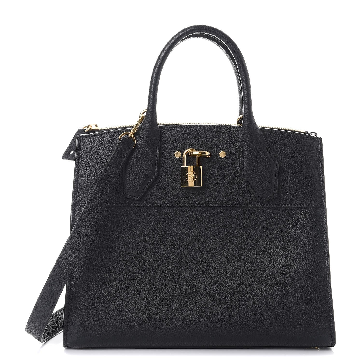 Louis Vuitton Taurillon City Steamer PM Black 259697 – FASHIONPHILE