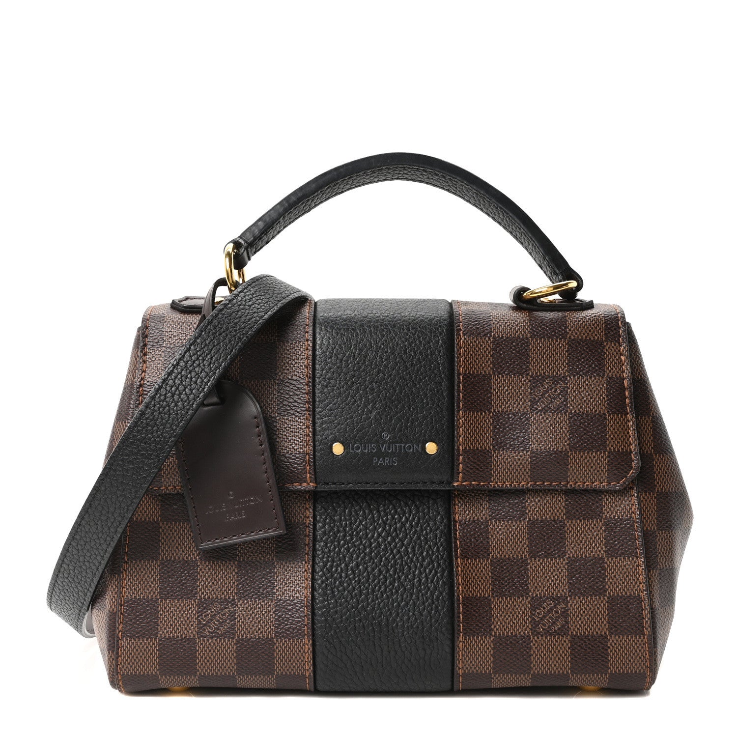 Louis Vuitton バンドーbb LOUIS VUITTON Bond Street BB Damier Ebene Crossbody Bag Magnolia