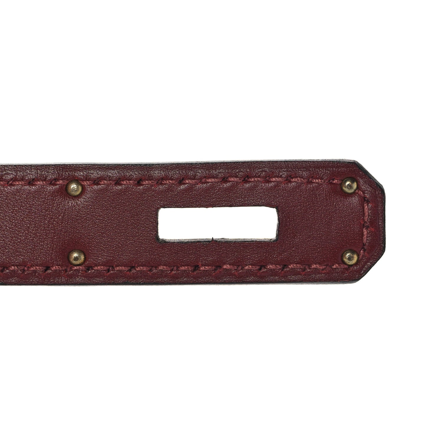 Taurillon Clemence Sombrero Birkin 30 Rouge H