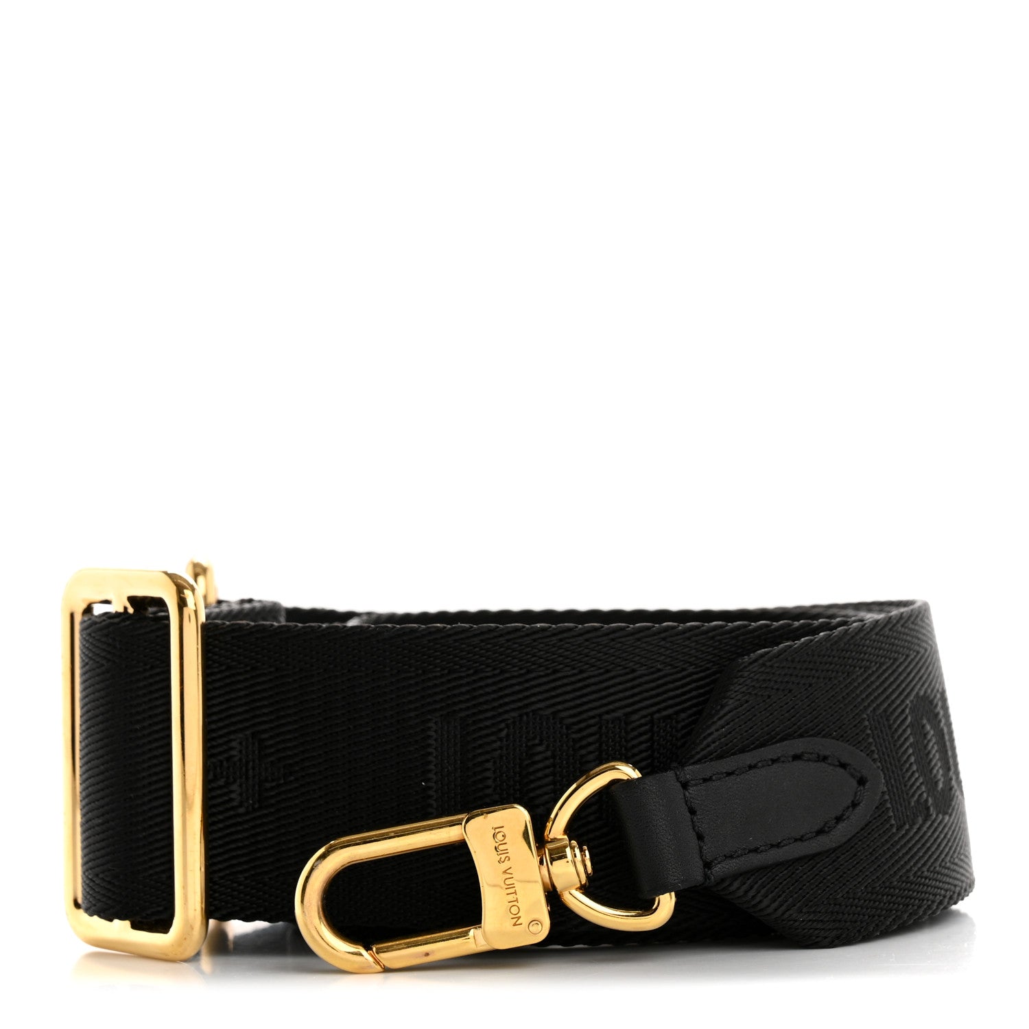 Louis Vuitton Nylon Petite Malle Souple Shoulder Strap Black 1 of 5