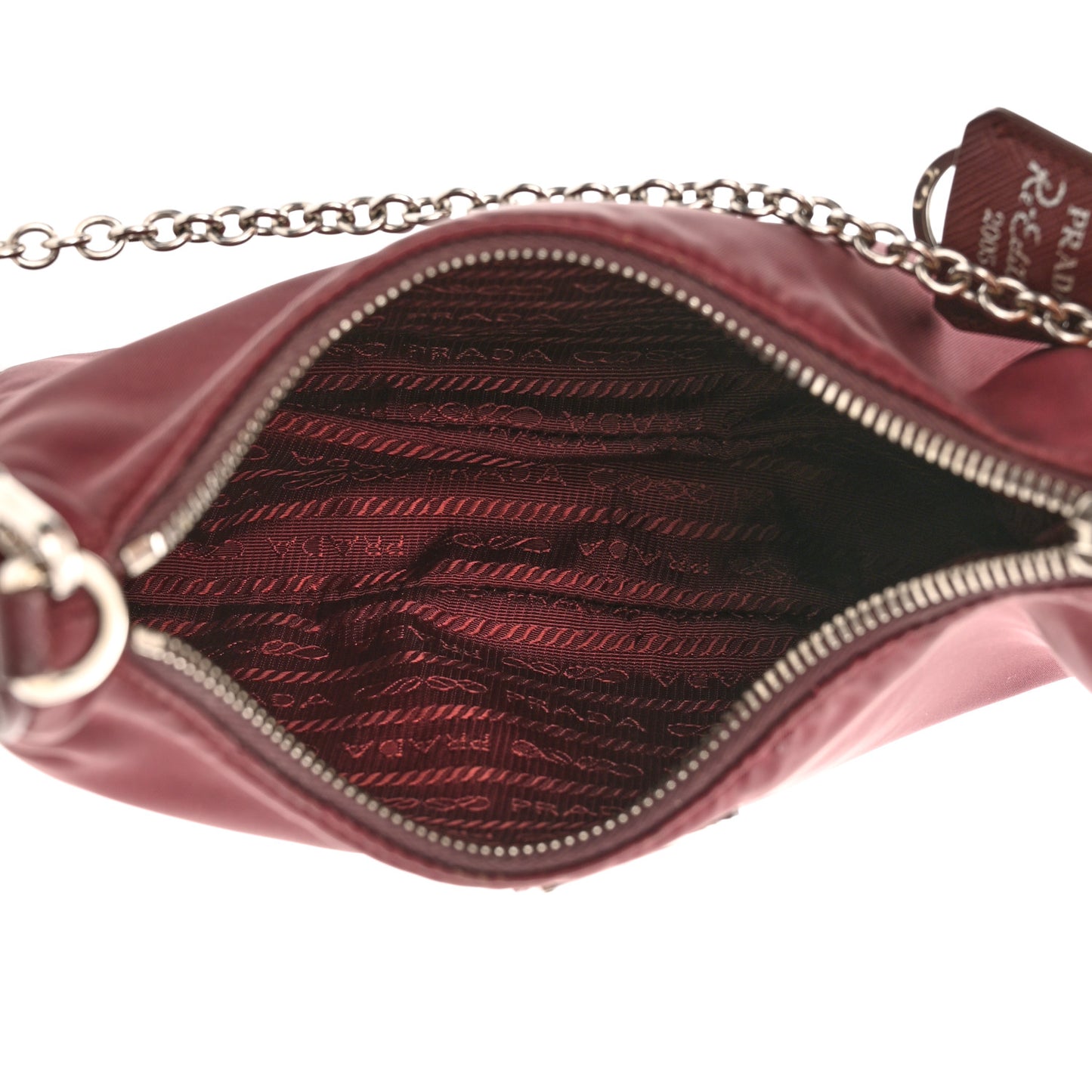 Tessuto Nylon Re-Edition 2005 Shoulder Bag Granato