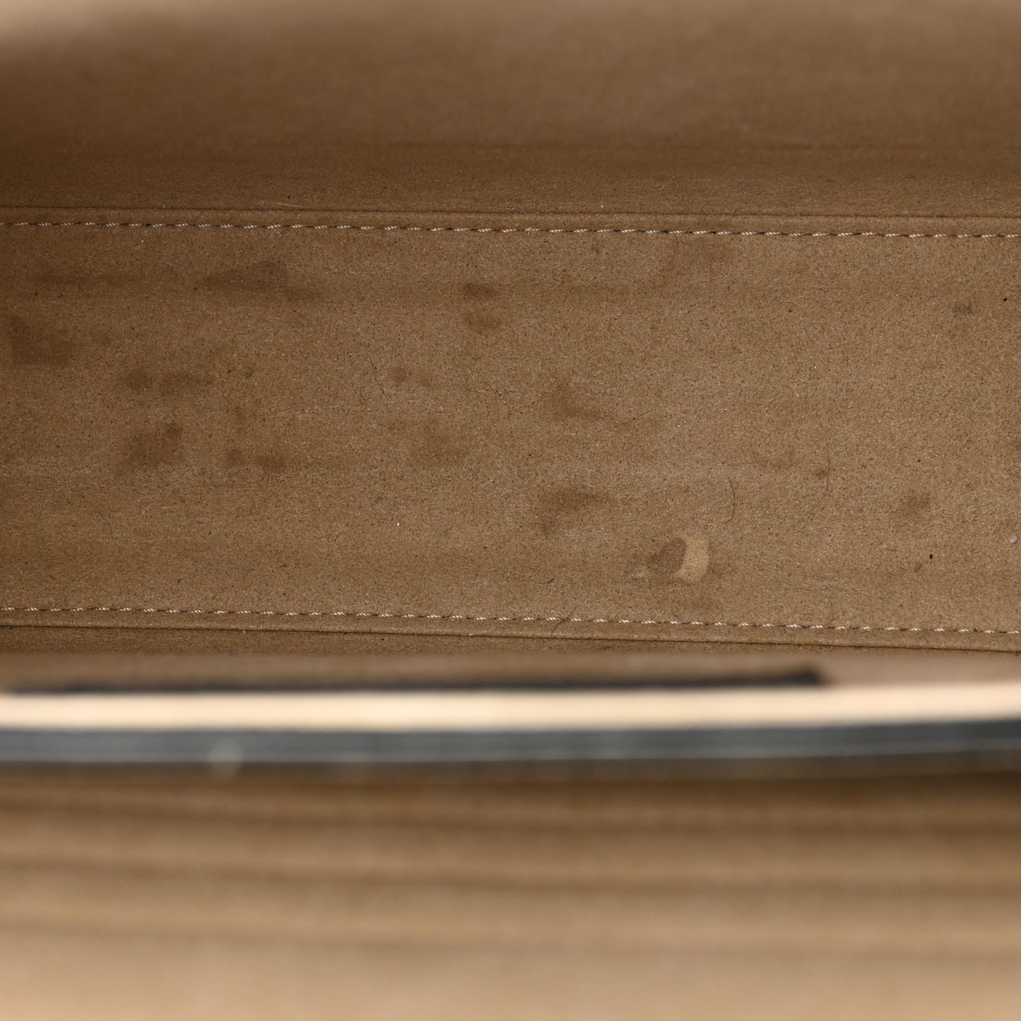 Goatskin Quilted Medium GV3 Shoulder Bag Black