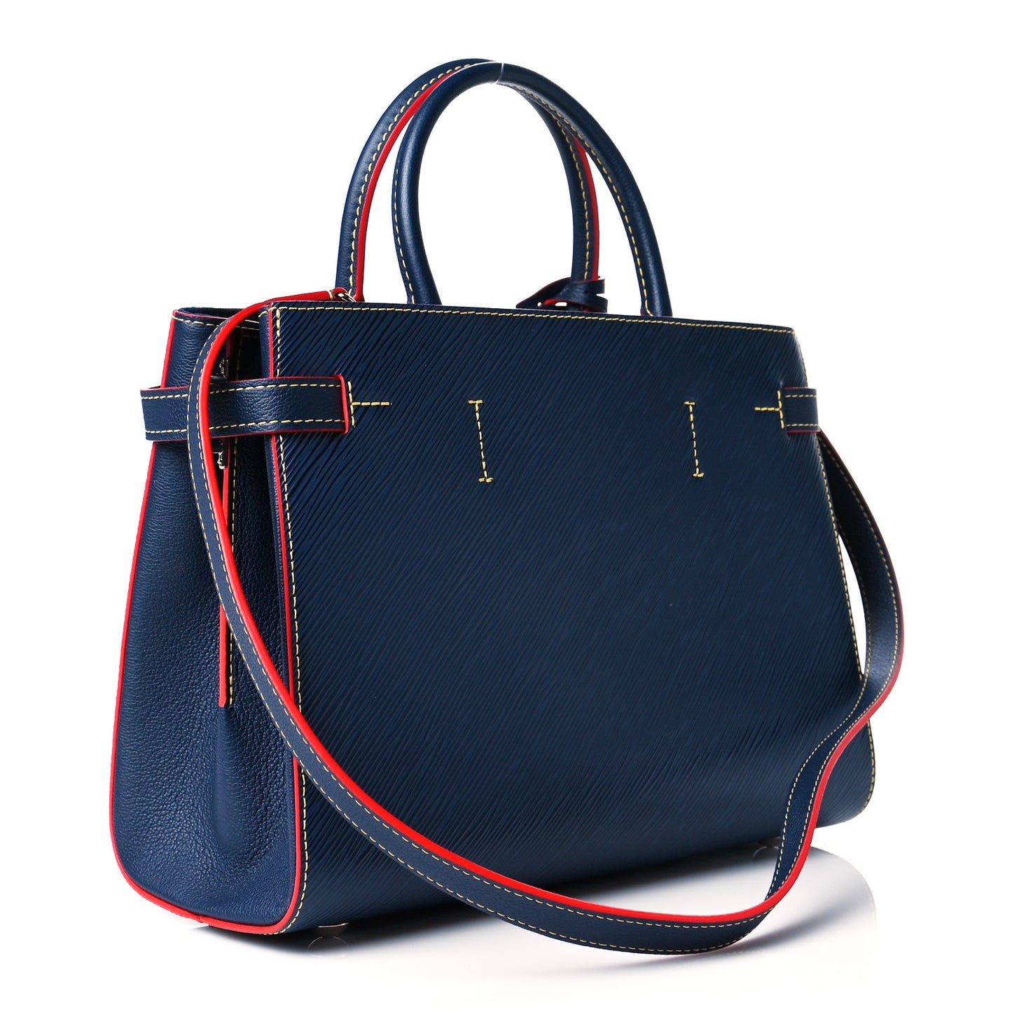Epi Twist Tote Indigo