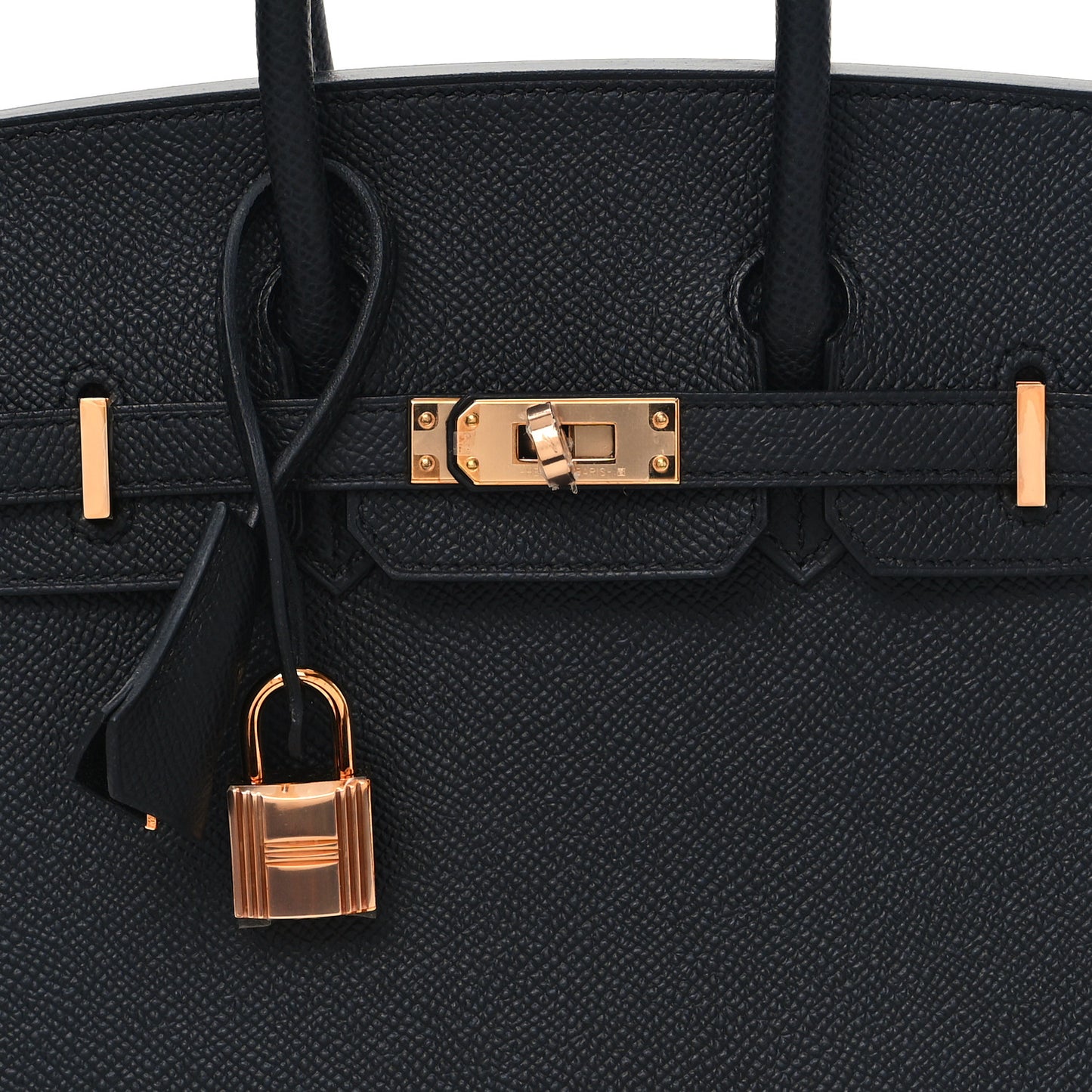 Epsom Birkin Sellier 25 Black