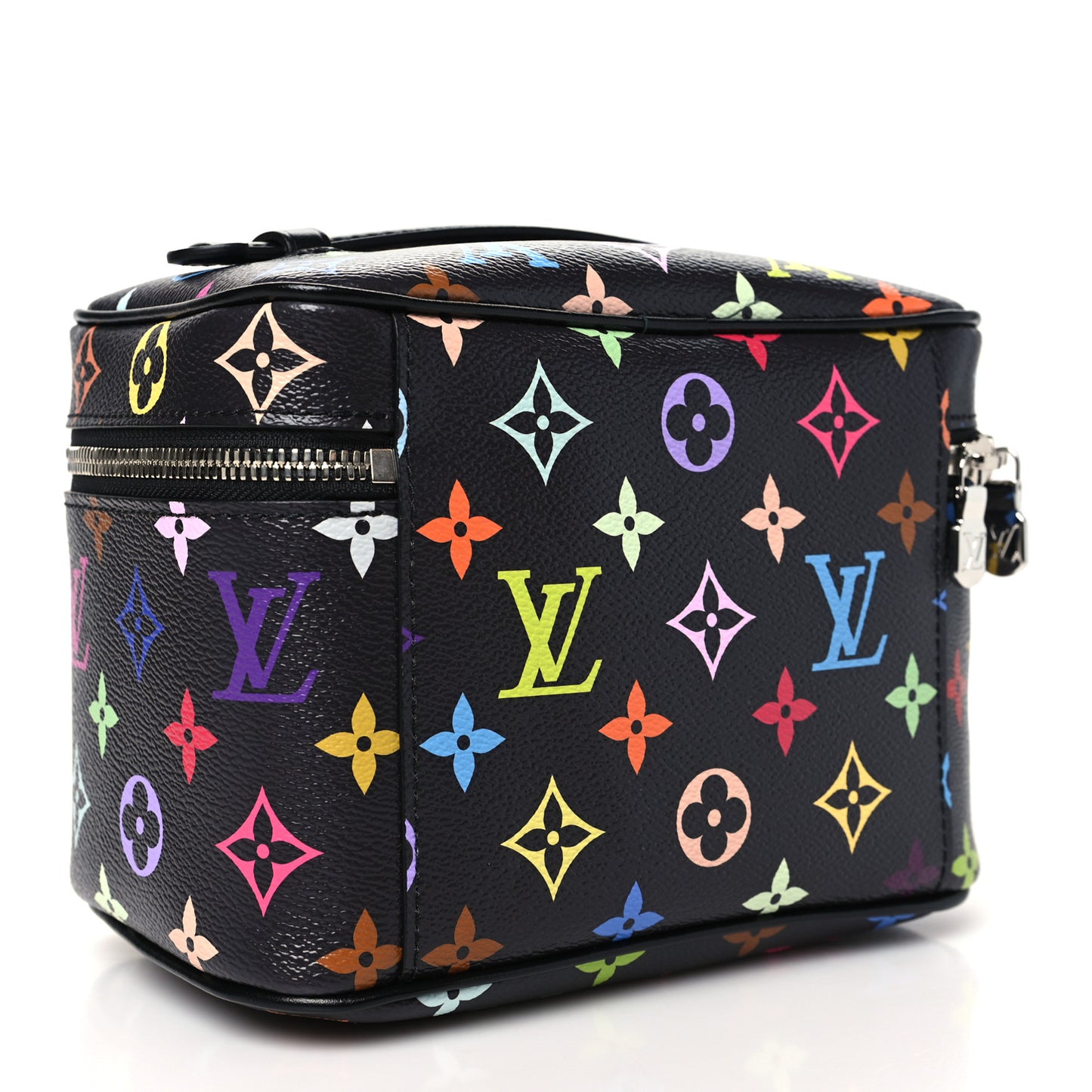 LV X TM Monogram Multicolor Nice Mini Black
