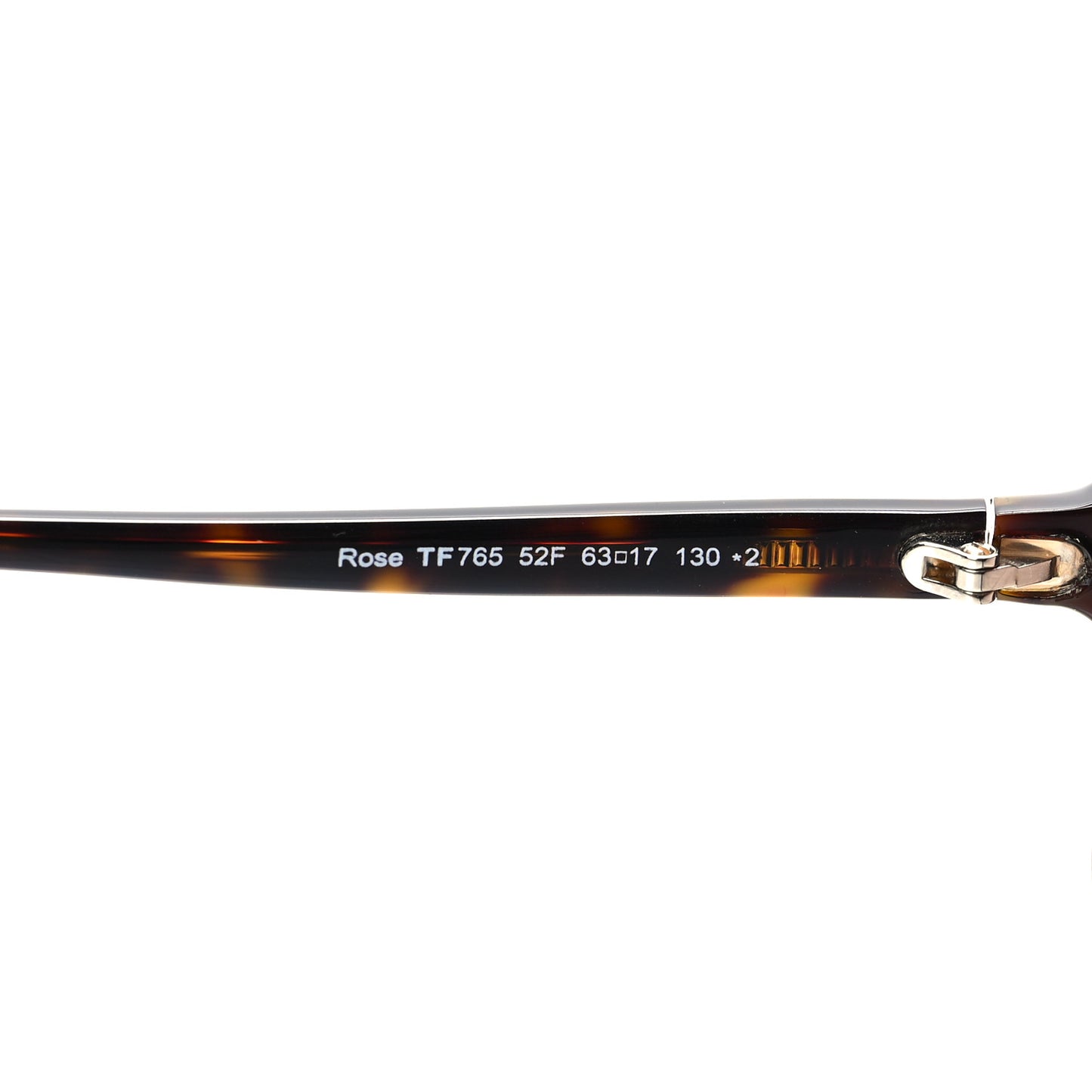 Acetate Rose Sunglasses TF765 Havana
