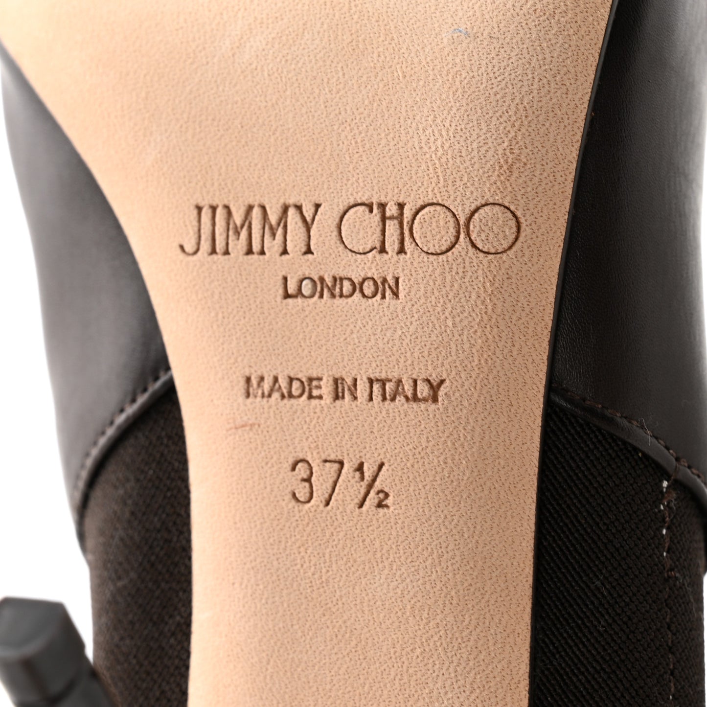 Calfskin Ankle Boots 37.5 Brown