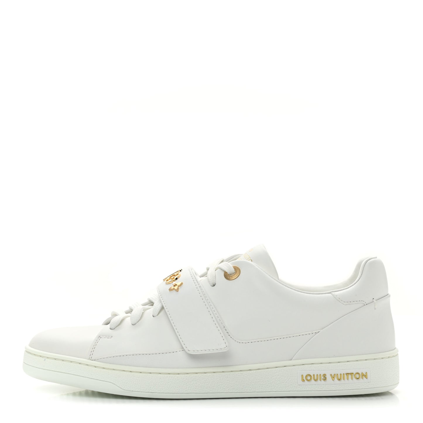 Calfskin Front Row Sneaker 38.5 White