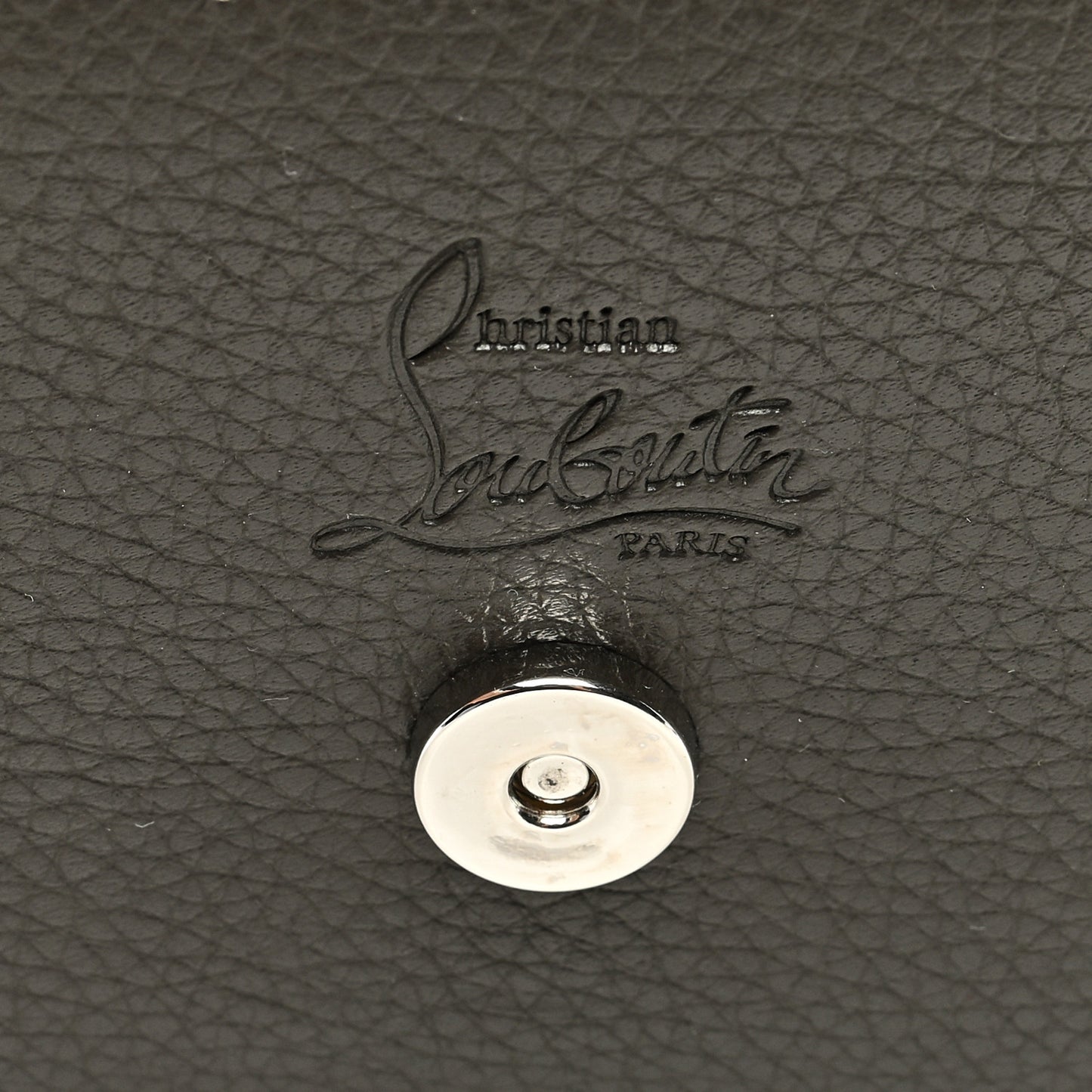 Calfskin Spikes Loubinthesky Paloma Wallet On Chain Rocket
