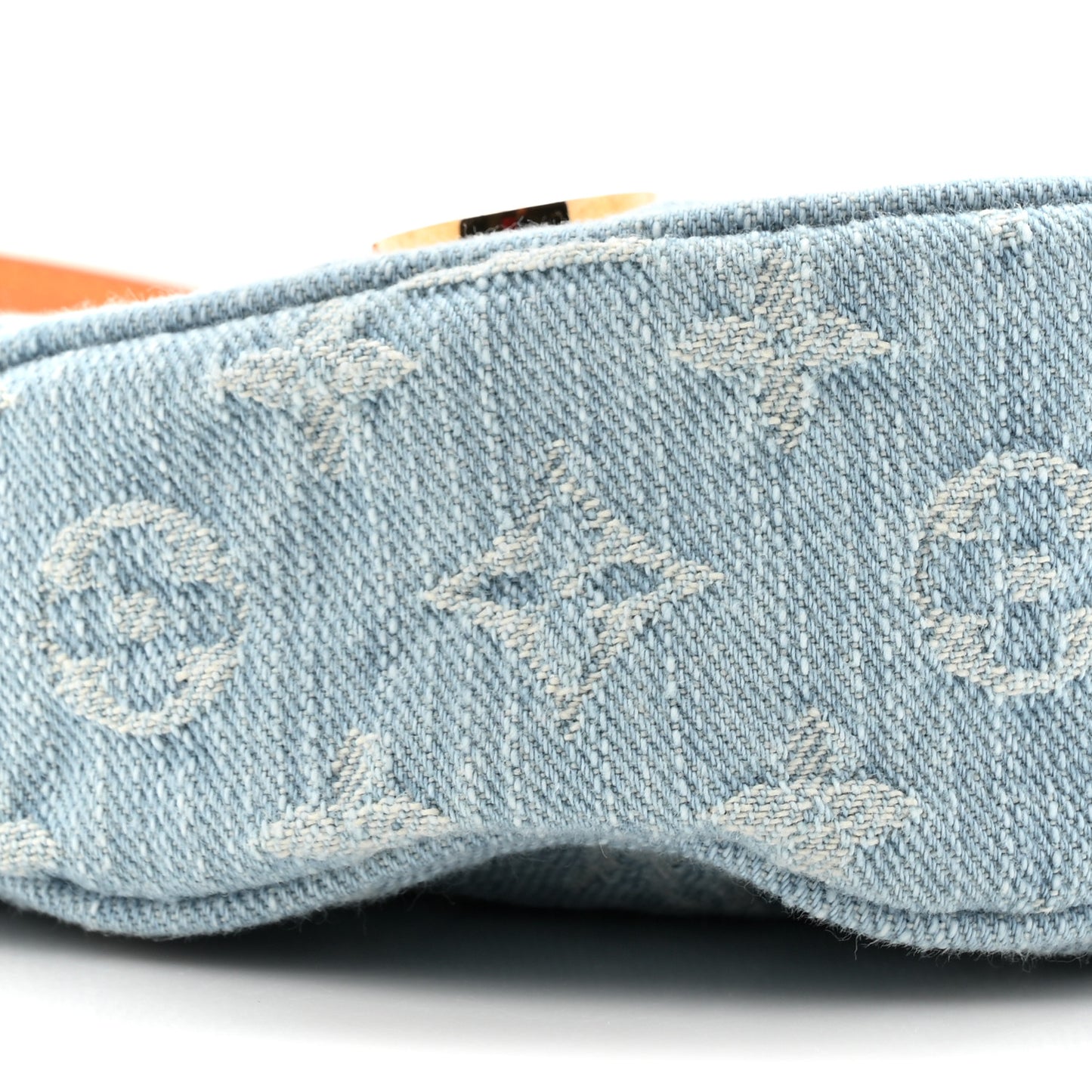 Monogram Denim Loop Sky Denim
