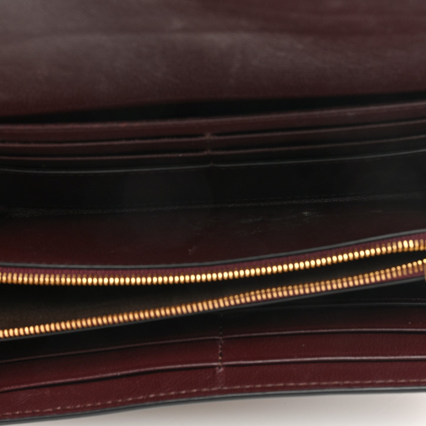 Grain Vegetable Tanned Calfskin Darley Wallet Oxblood