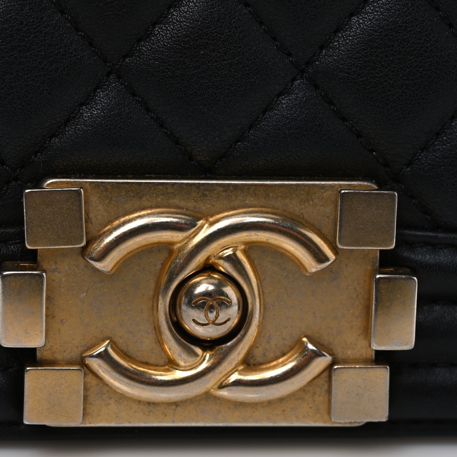 Chanel Calfskin Quilted Small Boy Flap Black 13 of 13