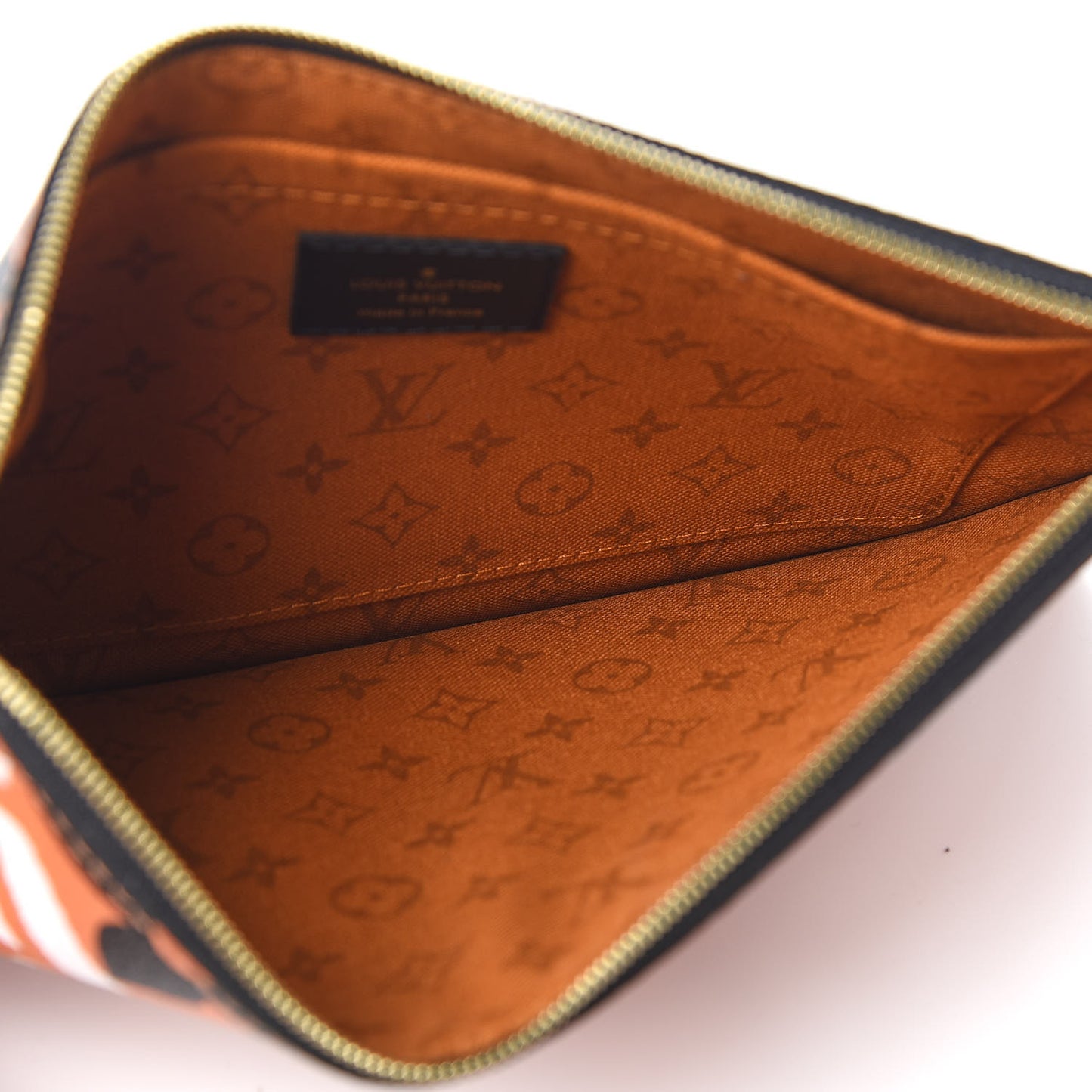 Monogram Giant Crafty Neverfull MM GM Pochette Creme Caramel
