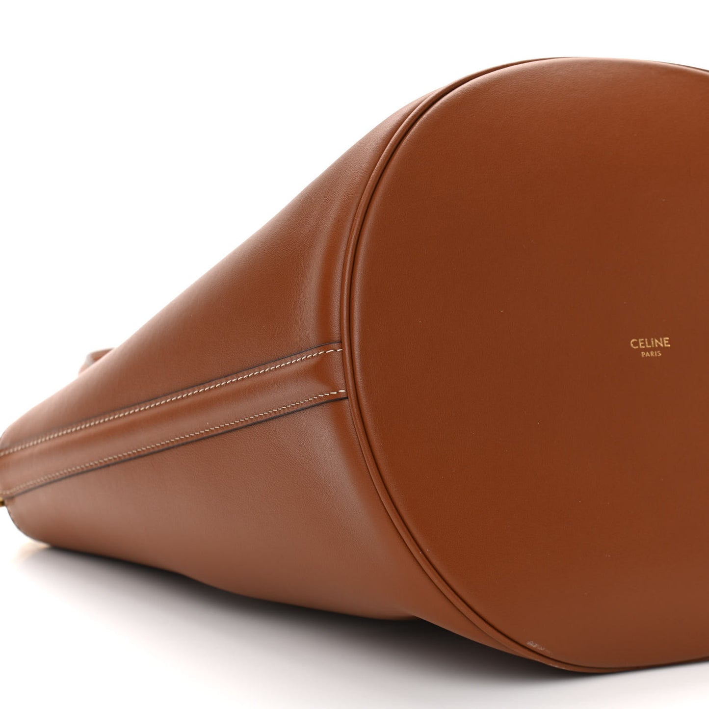 Smooth Calfskin Bucket 16 Bag Tan