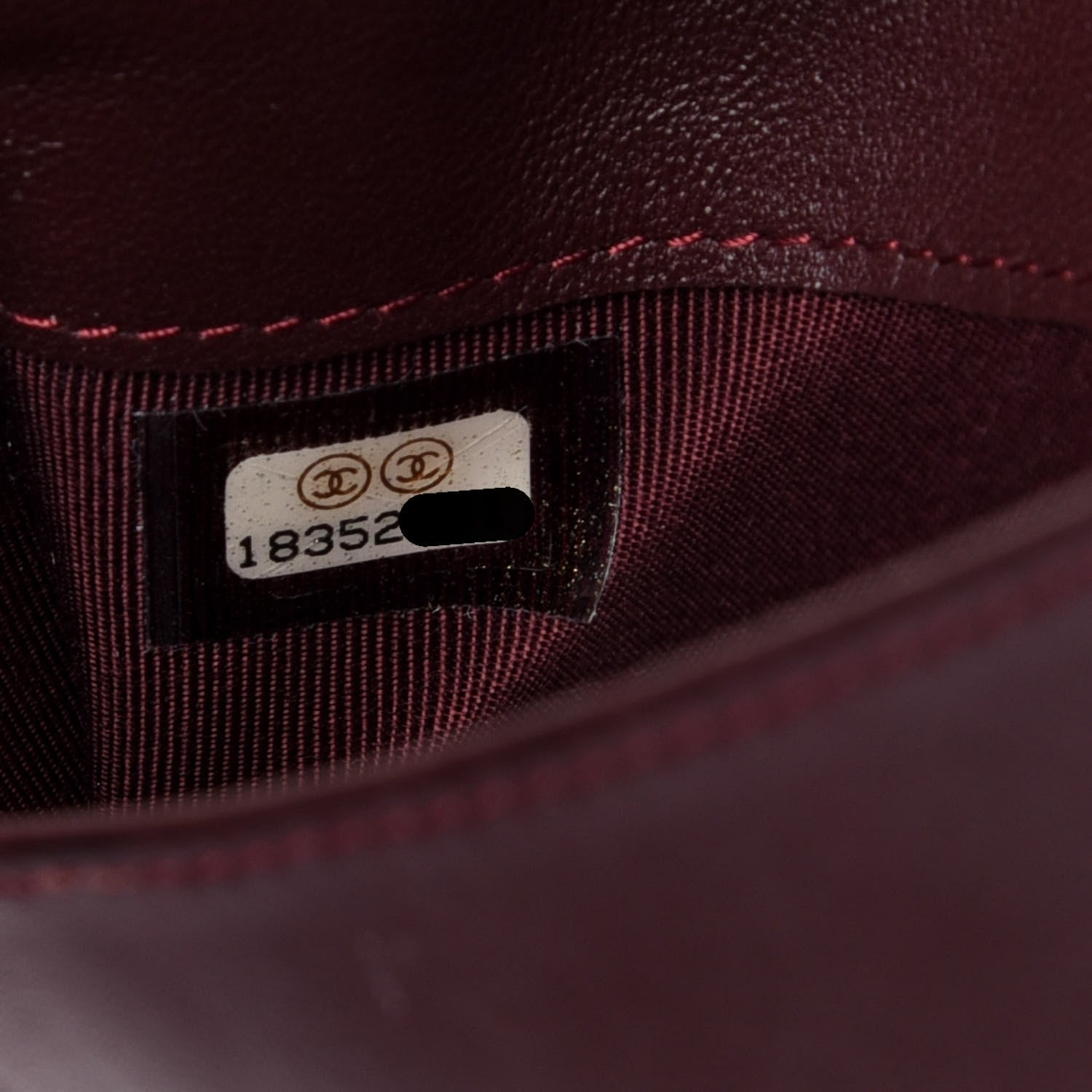 Chanel Lambskin Quilted Yen Wallet Black 7 of 15