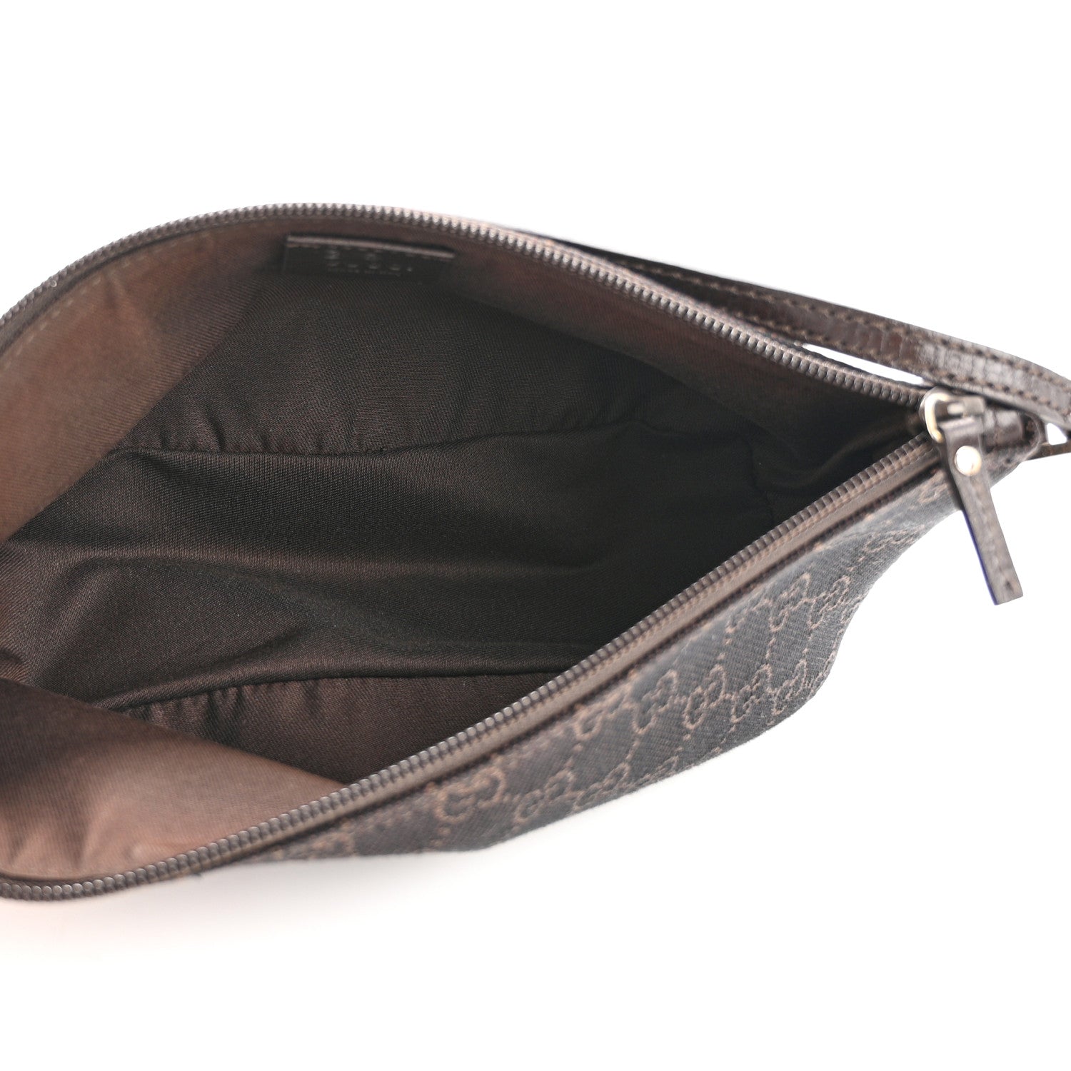 Gucci Monogram Boat Pochette Dark Brown 5 of 13