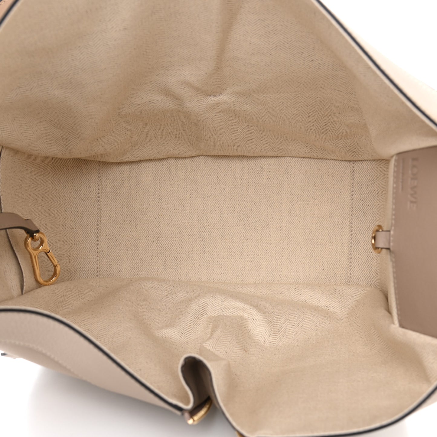 Calfskin Medium Hammock Shoulder Bag Sand