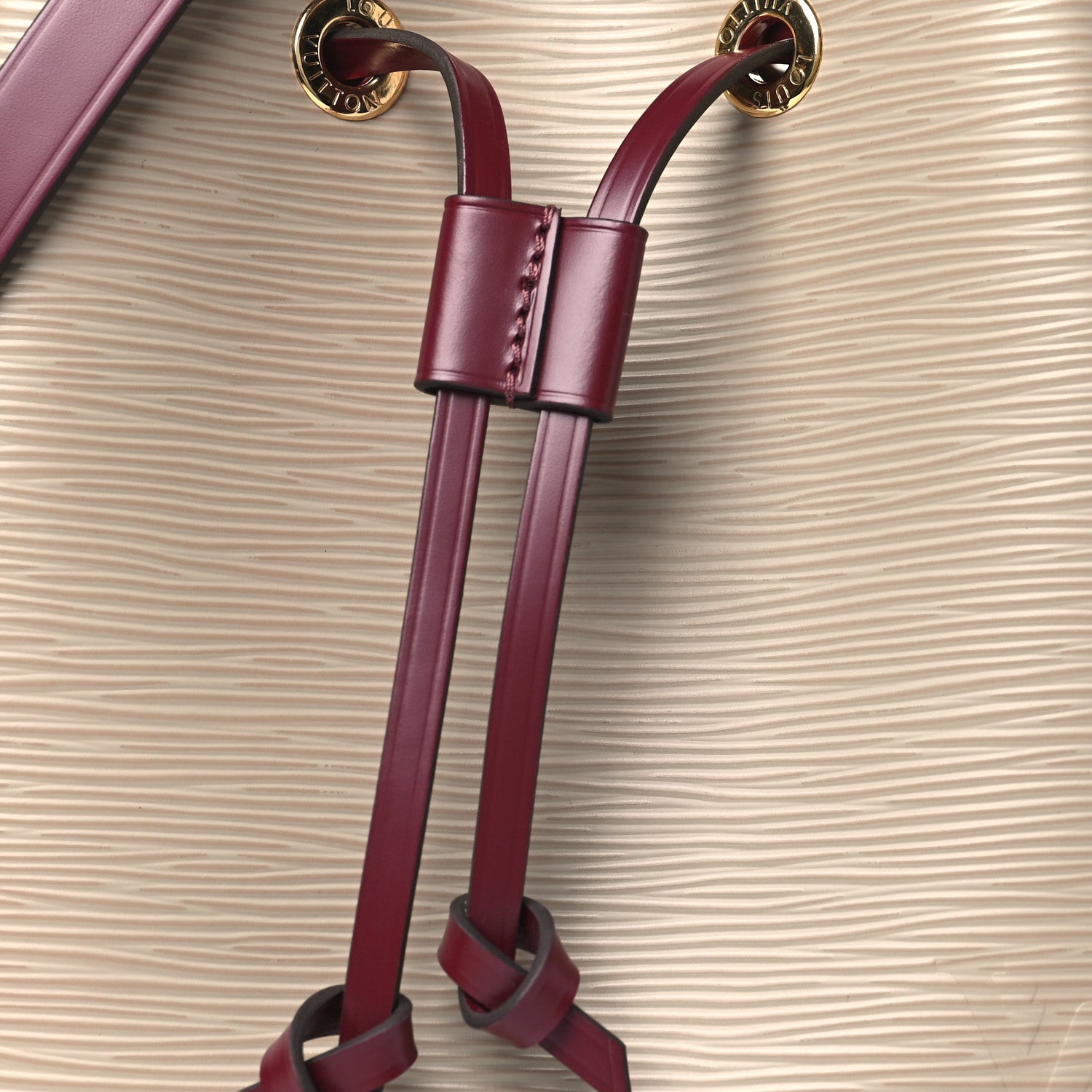 Louis Vuitton Epi Neonoe BB Galet Grenat 6 of 8