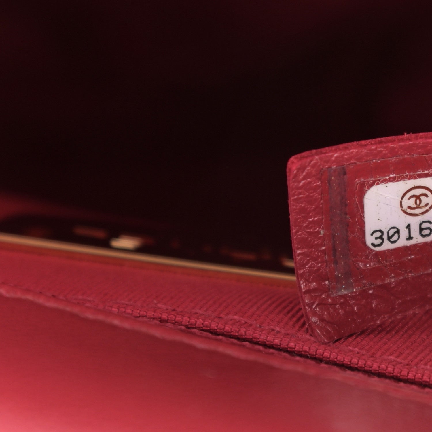 Chanel Goatskin Quilted Medium Chanel 19 Flap Red 7 of 11
