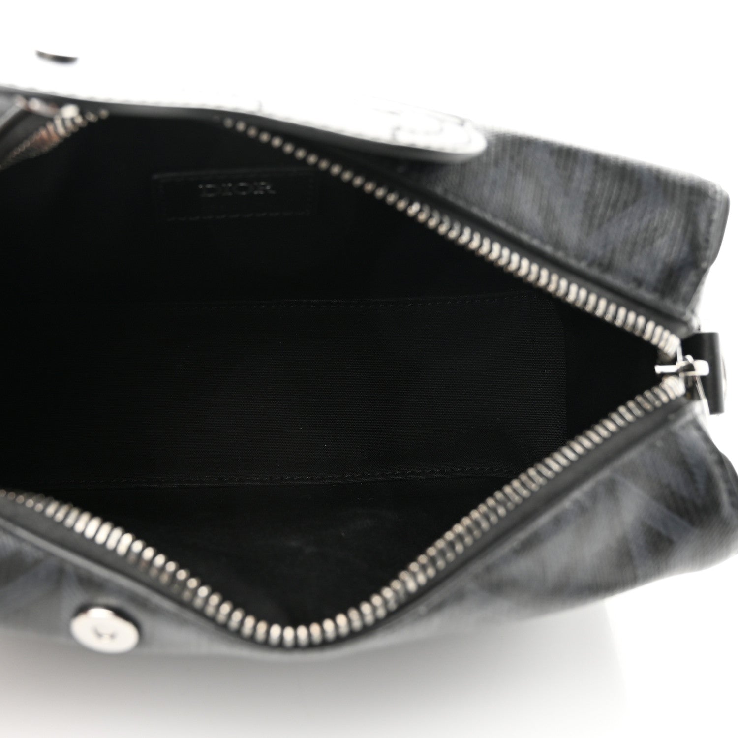 Christian Dior Canvas CD Diamond Lingot 22 Bag Black 5 of 9