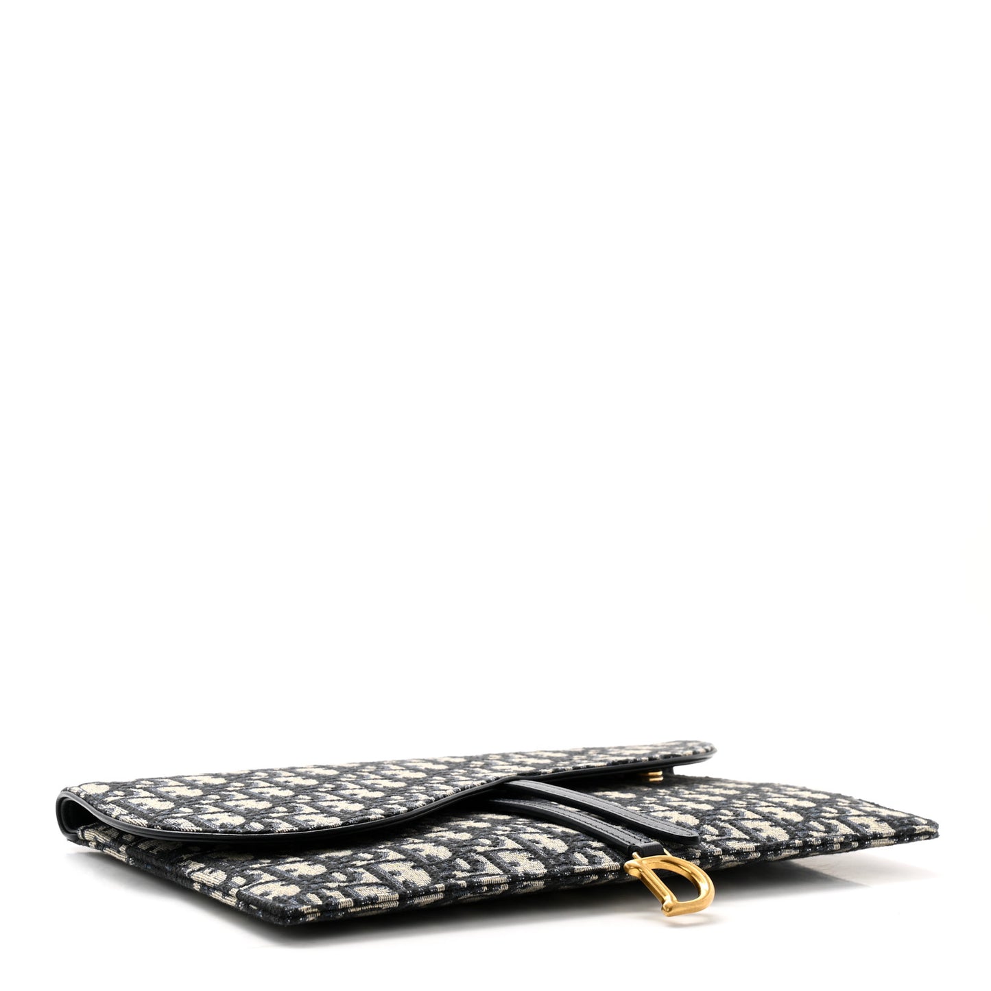 Oblique Saddle Pouch Blue