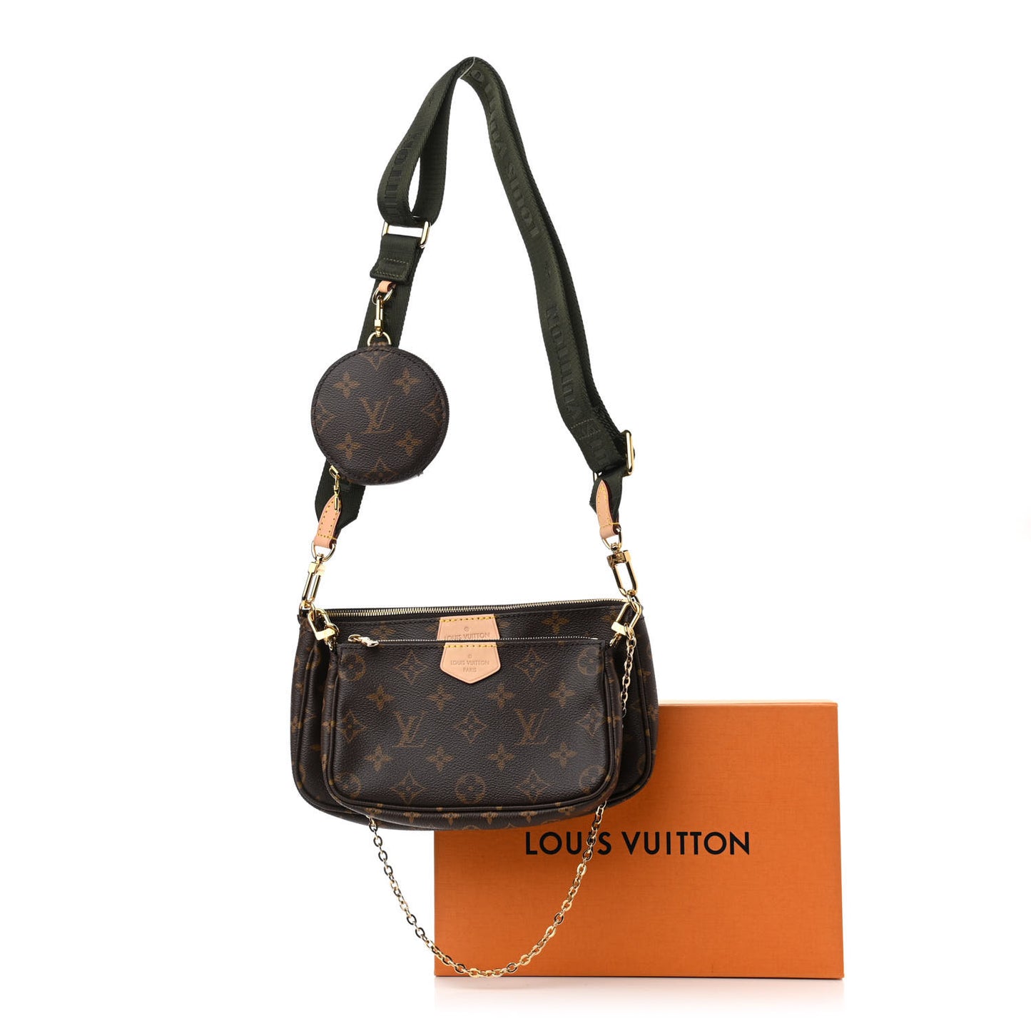 Monogram Multi Pochette Accessories Kaki