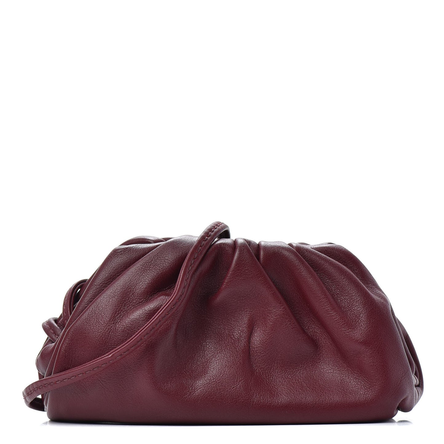 Butter Calfskin Coin Purse Bordeaux