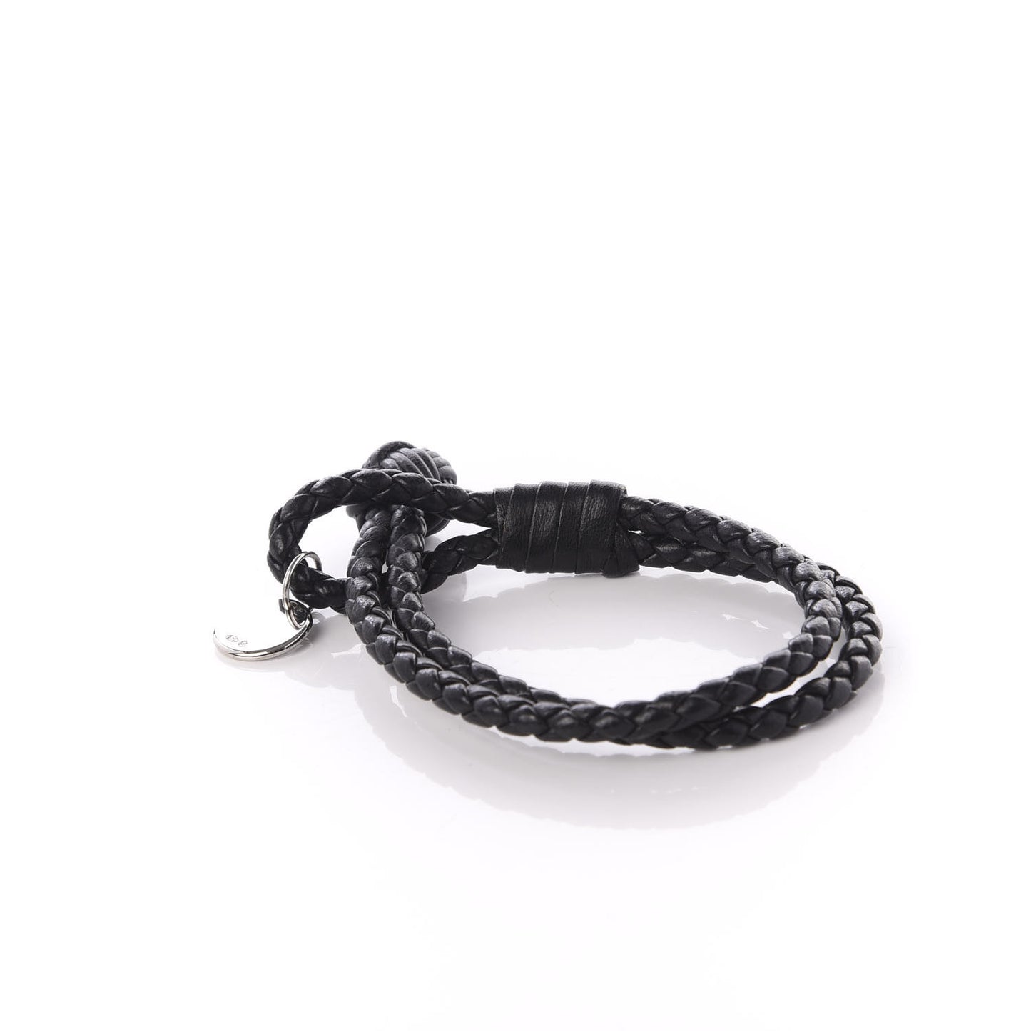 Nappa Intrecciato Bracelet Black