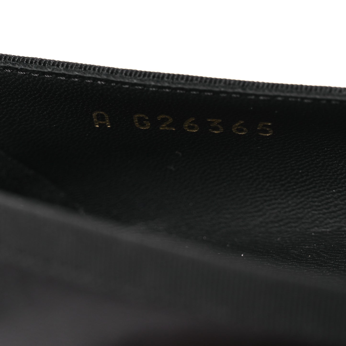 Goatskin Cap Toe Bow CC Ballerina Flats 38.5 Black