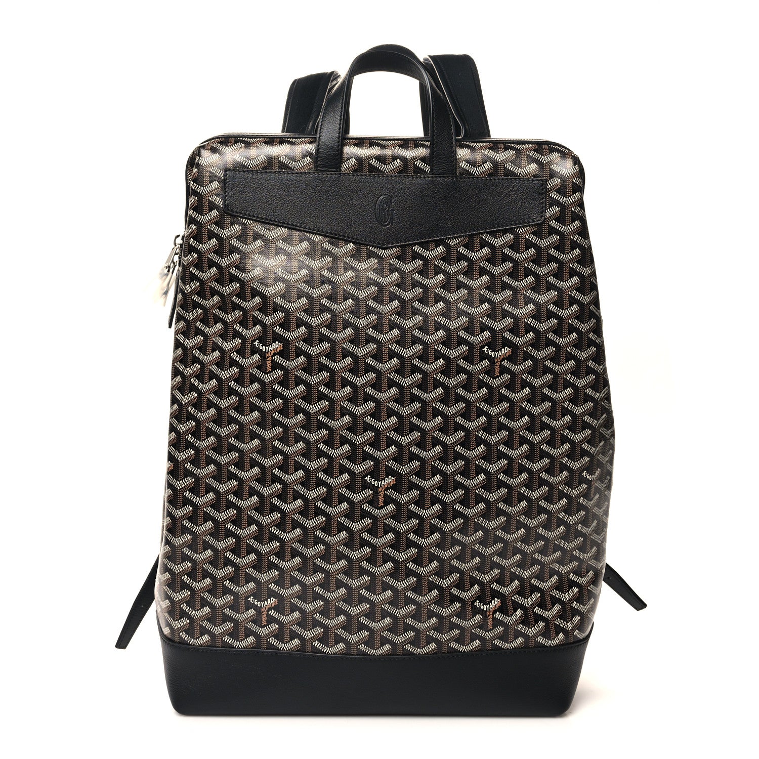 Goyard Goyardine Calfskin Cisalpin Backpack Black 1 of 9