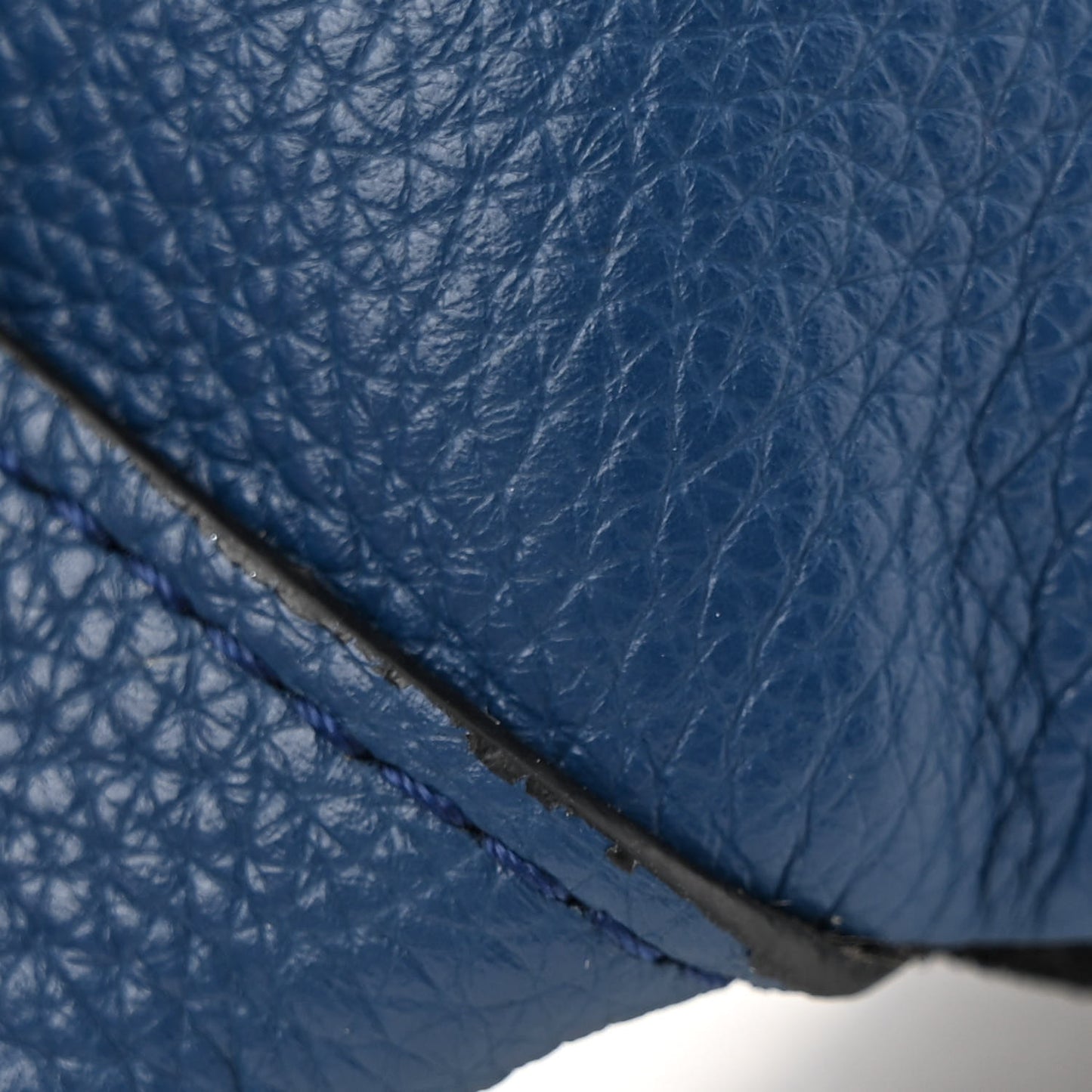 Grained Calfskin Vanitas Medea Belt Bag Blue