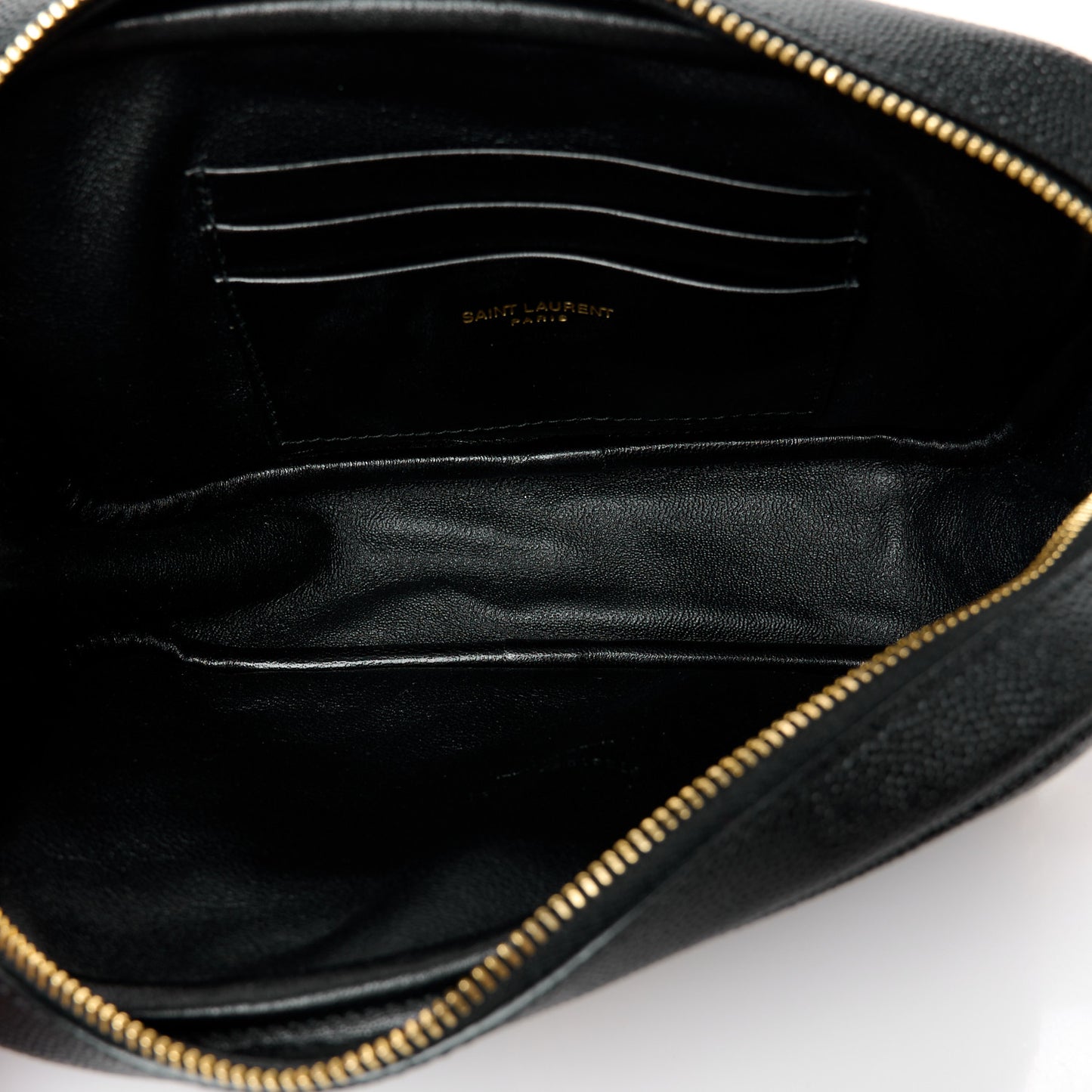 Grain De Poudre Matelasse Monogram Mini Lou Camera Bag Black