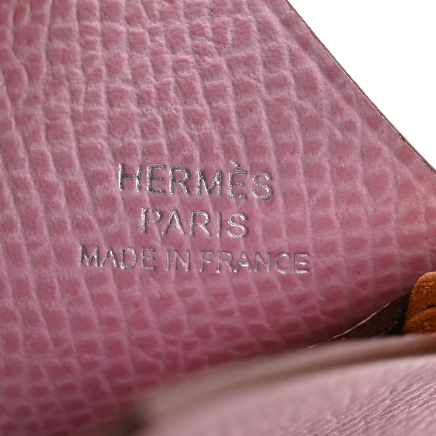 Hermes Ostrich Epsom Swift Birdy Bag Charm Mauve Sylvestre Nata Jaune Citron Magnolia Sesame 3 of 5