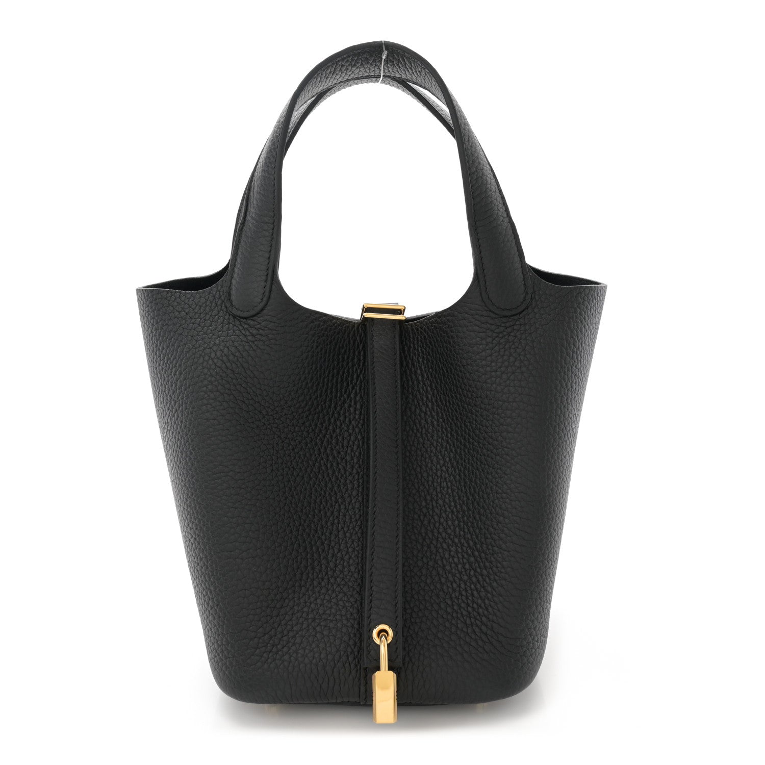 Hermes Taurillon Clemence Picotin Lock 18 PM Black 1 of 11