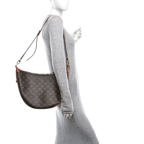 Reverse Monogram Loop Hobo