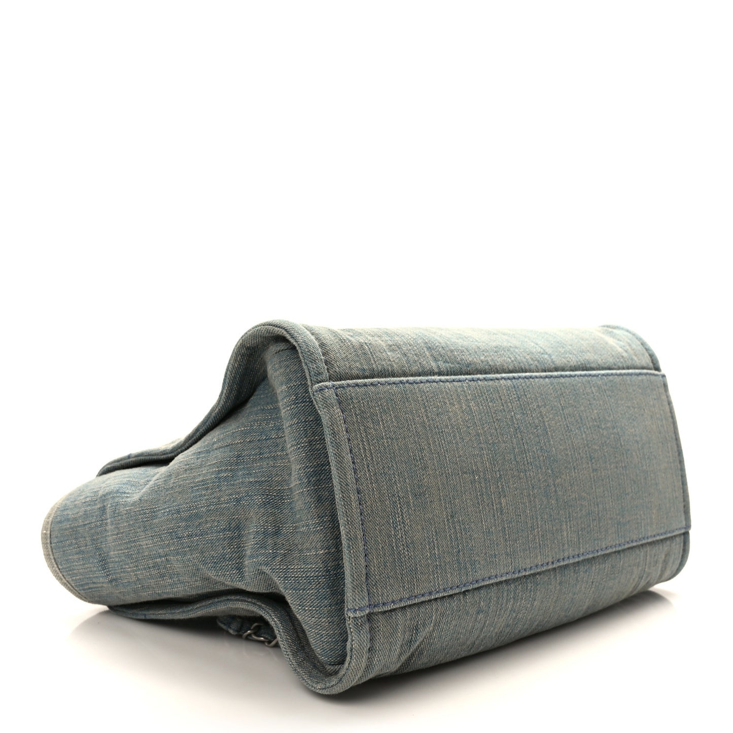 Denim Small Deauville Tote Light Blue